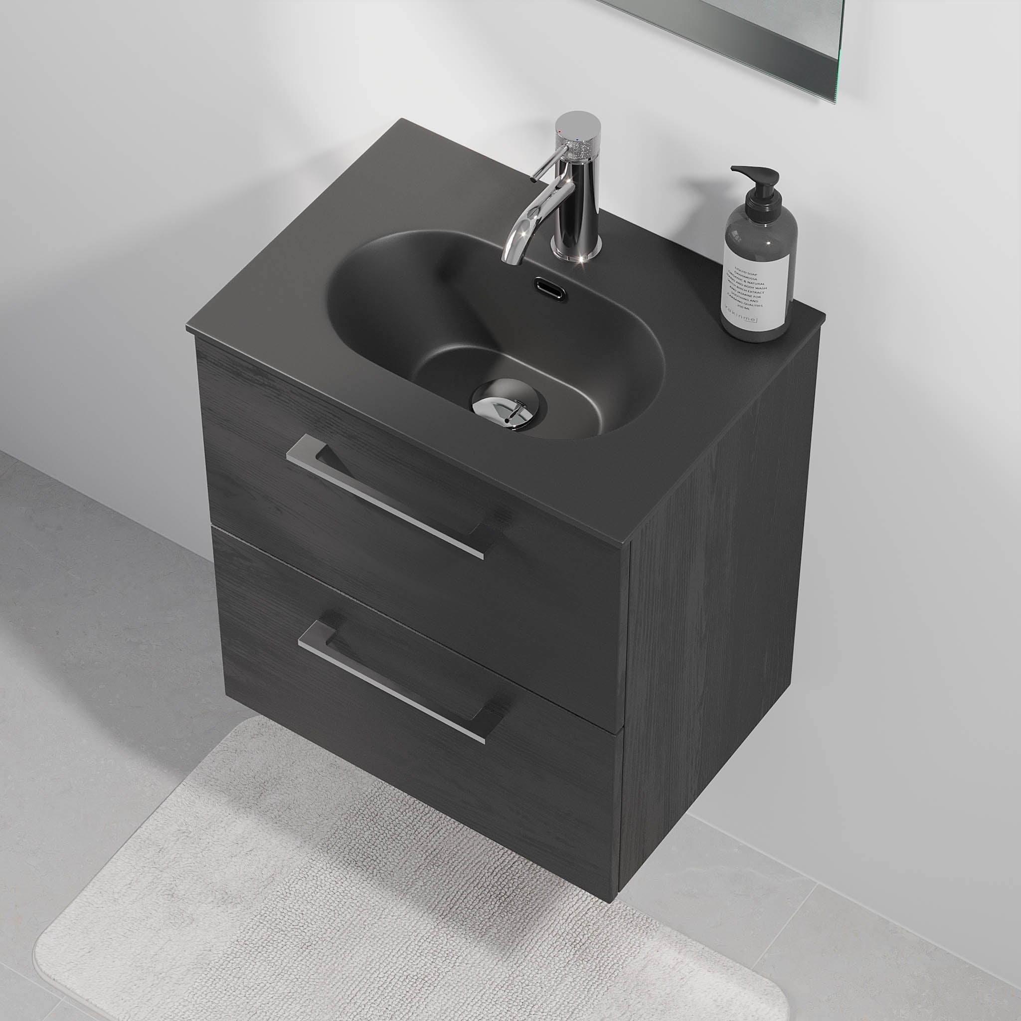 Horten, Furniture Set - Code, Black Wood - 60 cm - MASTERSTORE - 8595677190236 - Furniture Set - Code - 75 - 060 - 73 - 22 - 41 - 8595677190236