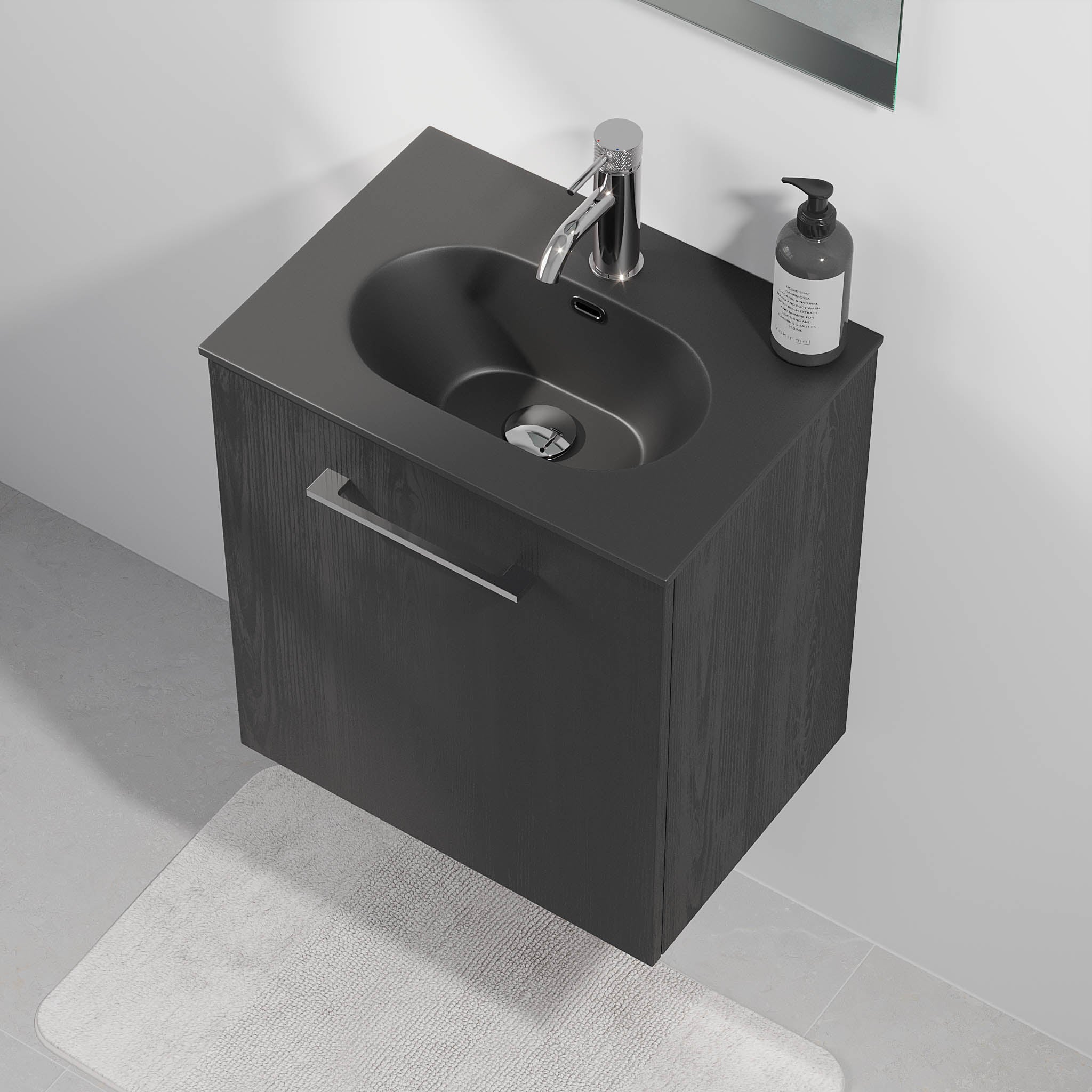 Horten, Furniture Set - Code, Black Wood - 60 cm - MASTERSTORE - 8595677190236 - Furniture Set - Code - 75 - 060 - 73 - 22 - 41 - 8595677190236