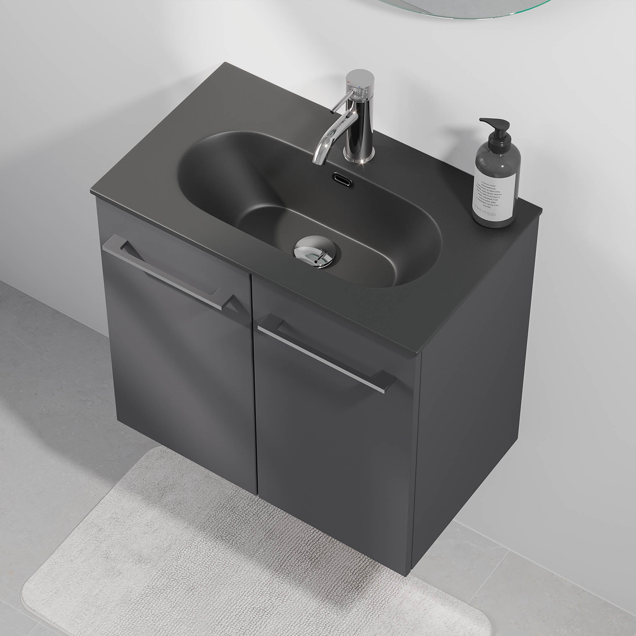 Horten, Furniture Set - Code, Grey Anthracite - 60 cm - MASTERSTORE - 8595677190274 - Furniture Set - Code - 75 - 060 - 73 - 43 - 40 - 8595677190274