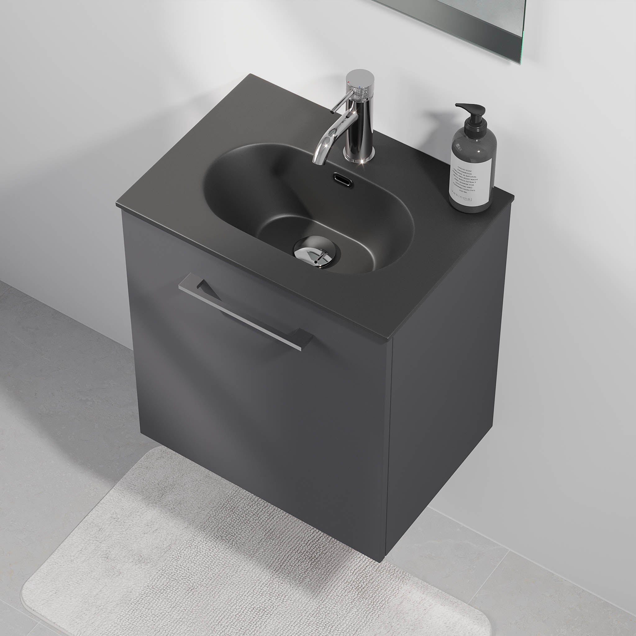 Horten, Furniture Set - Code, Grey Anthracite - 60 cm - MASTERSTORE - 8595677190281 - Furniture Set - Code - 75 - 060 - 73 - 43 - 41 - 8595677190281