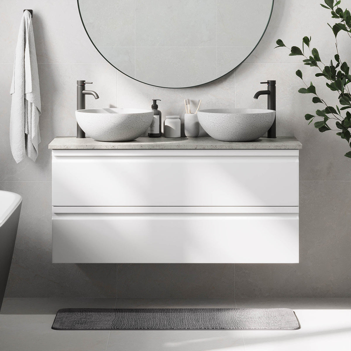 Bardufoss, Furniture Set - Code, White Mat - 60 cm - MASTERSTORE - 8595677191004 - Furniture Set - Code - 74 - 060 - 14 - 01 - 40 - 8595677191004