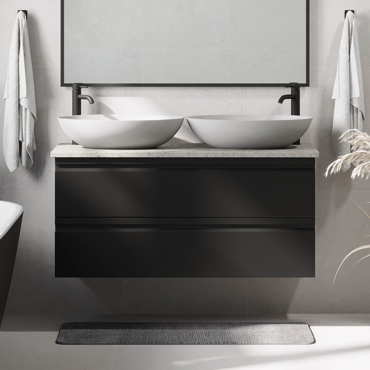 Odda, Furniture Set - Code, Black Mat - 100 cm - MASTERSTORE - 8595677191264 - Furniture Set - Code - 74 - 100 - 16 - 02 - 40 - 8595677191264
