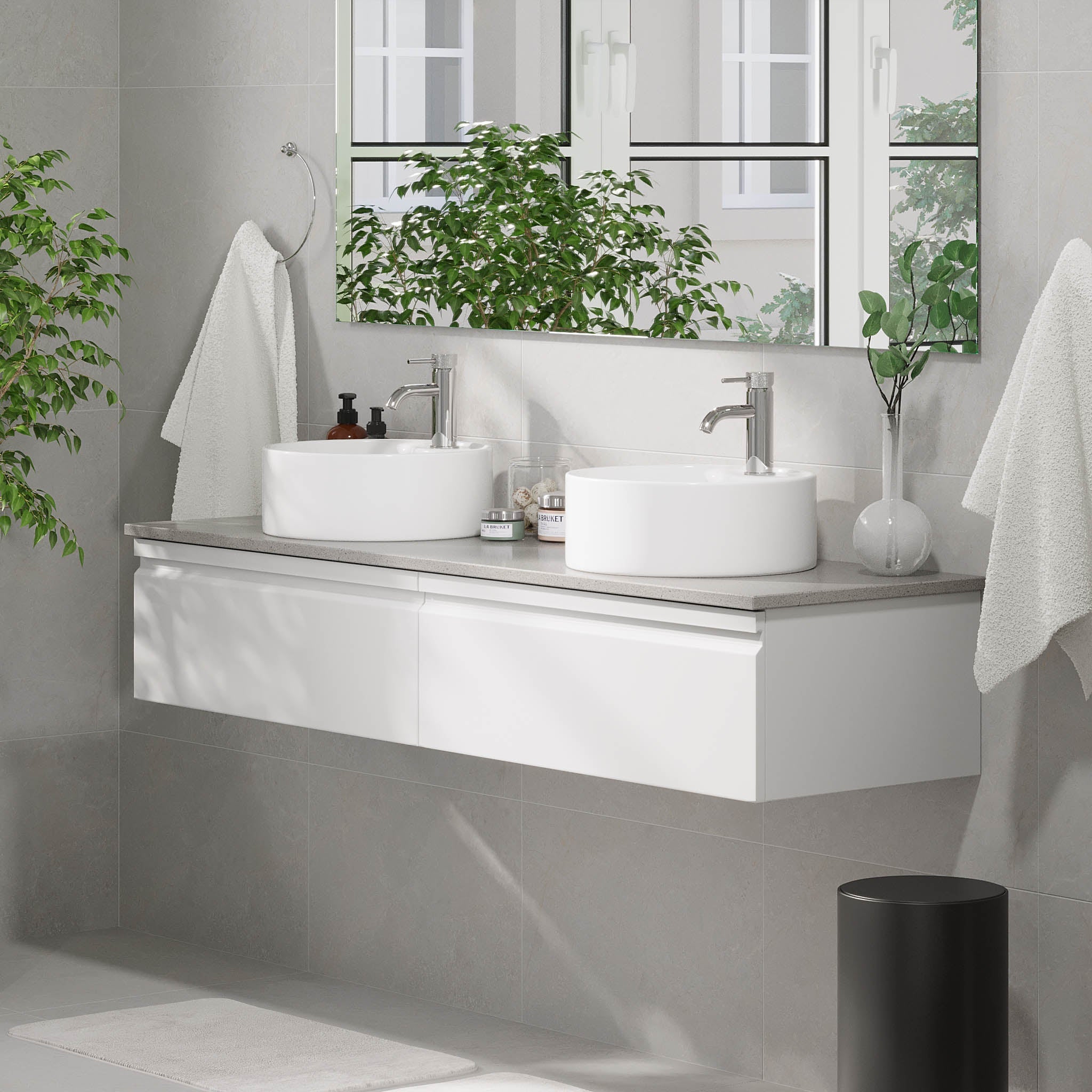 Mirage, Furniture Set - Code, White Mat - 80 cm - MASTERSTORE - 8595677192599 - Furniture Set - Code - 89 - 080 - 03 - 01 - 40 - 8595677192599