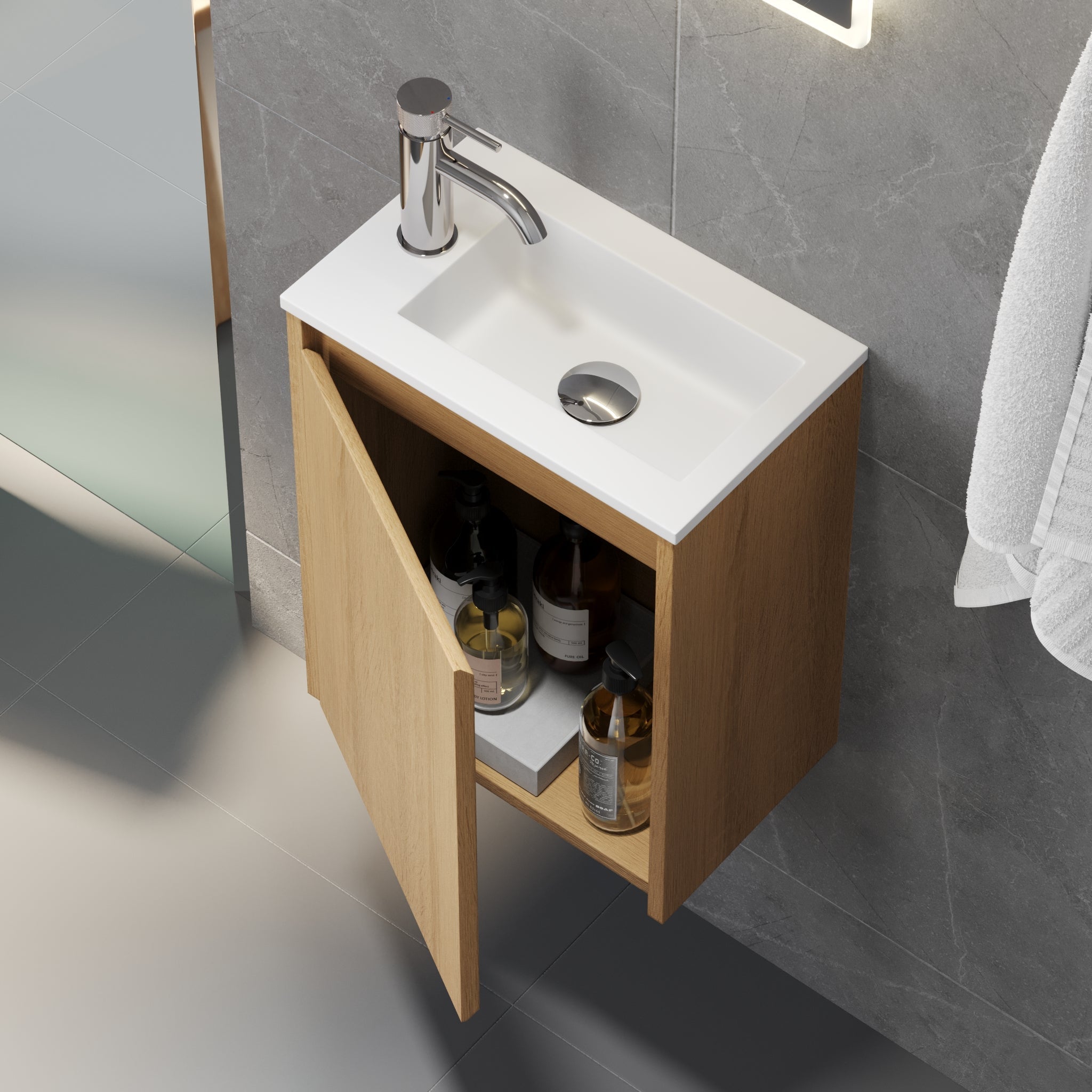 Como, Furniture Set - One Box, White Mat - 40 cm - MASTERSTORE - 8595677192957 - Furniture Set - One Box - 09-040-11-01-02 - 8595677192957