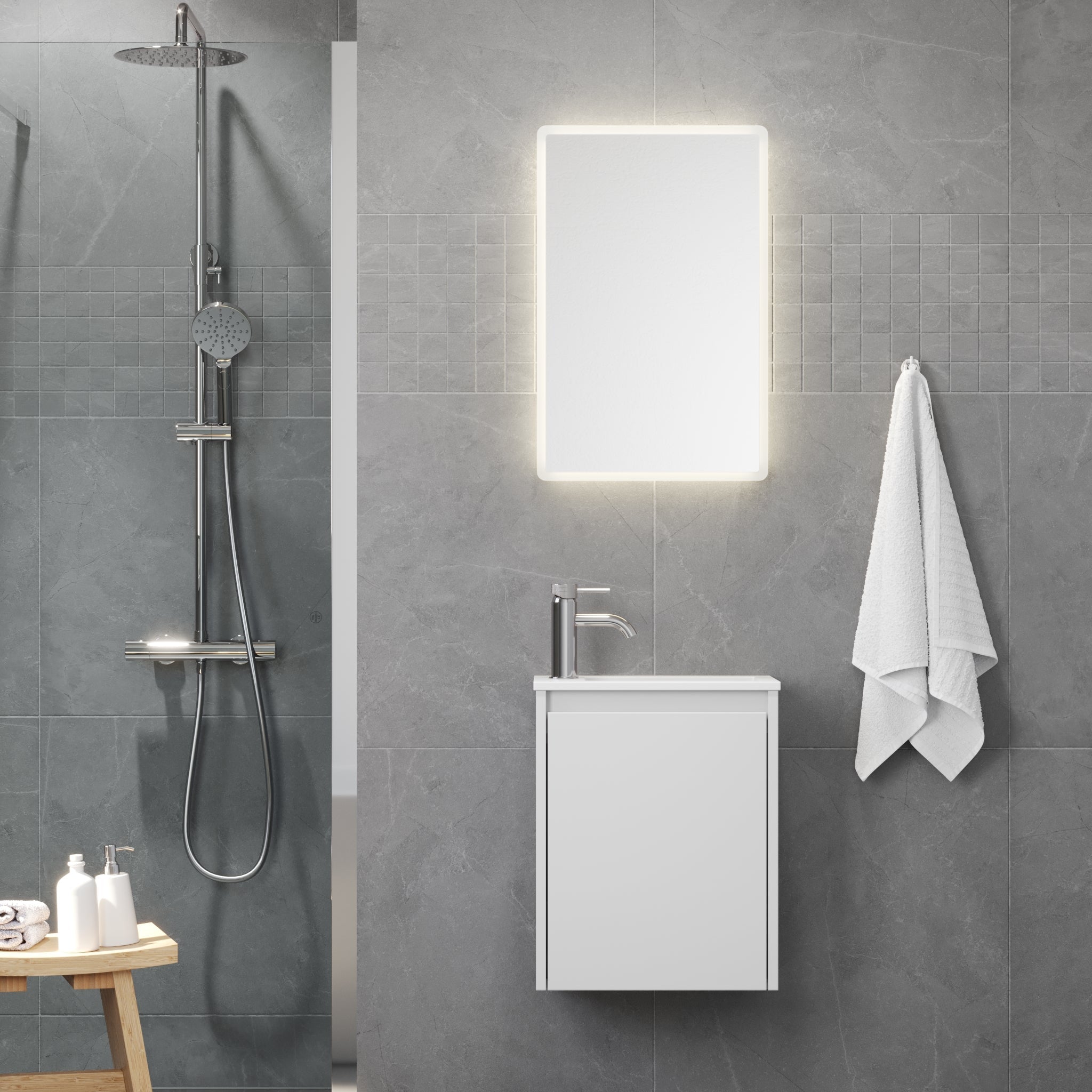 Como, Mirror LED, Mirror - 39 cm - MASTERSTORE - 8595677192995 - Mirror LED - 01 - 039 - 11 - 58 - 02 - 8595677192995