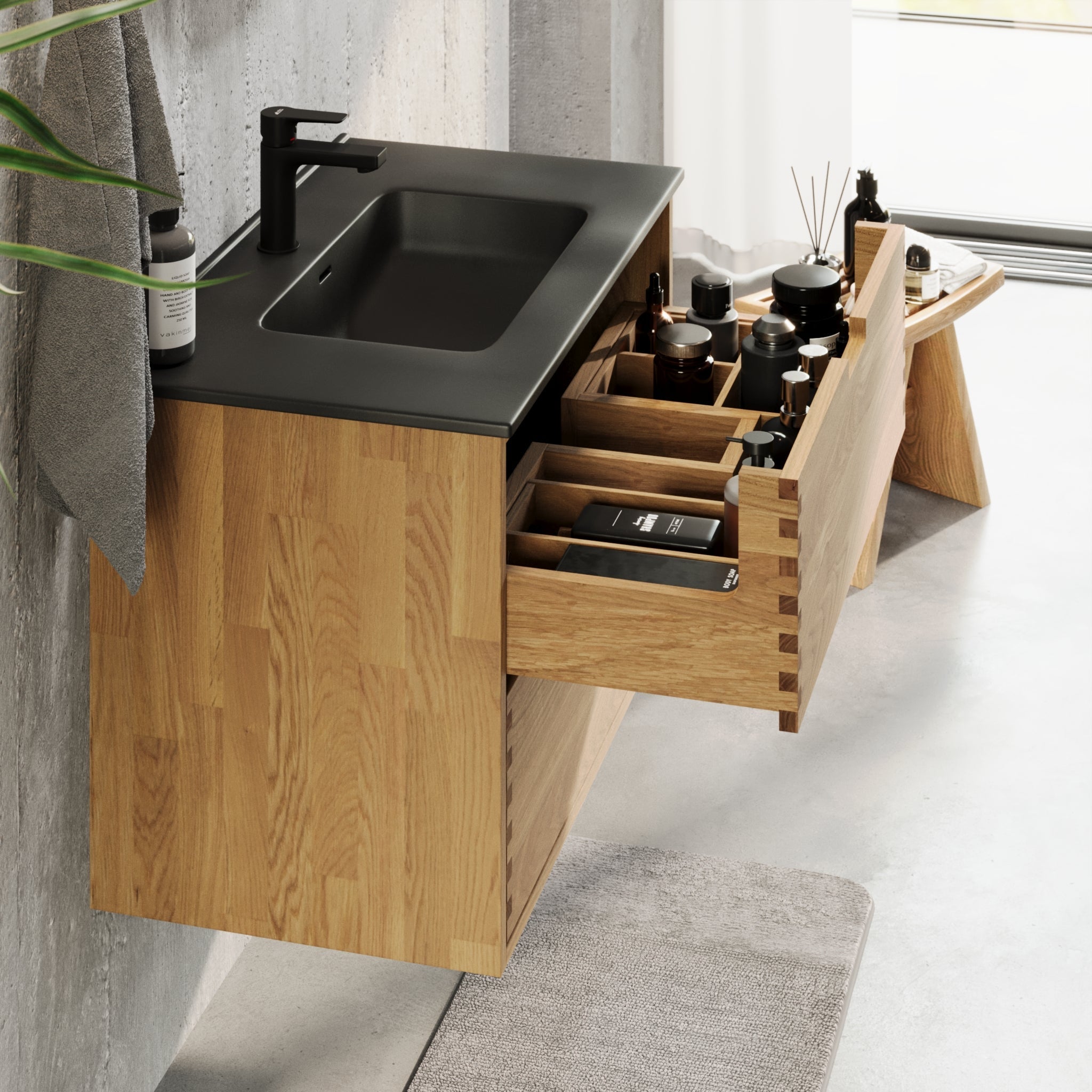 Troldeskoven, Furniture Set - Code, Oak - 80 cm - MASTERSTORE - 8595677193800 - Furniture Set - Code - 96 - 080 - 56 - 86 - 40 - 8595677193800
