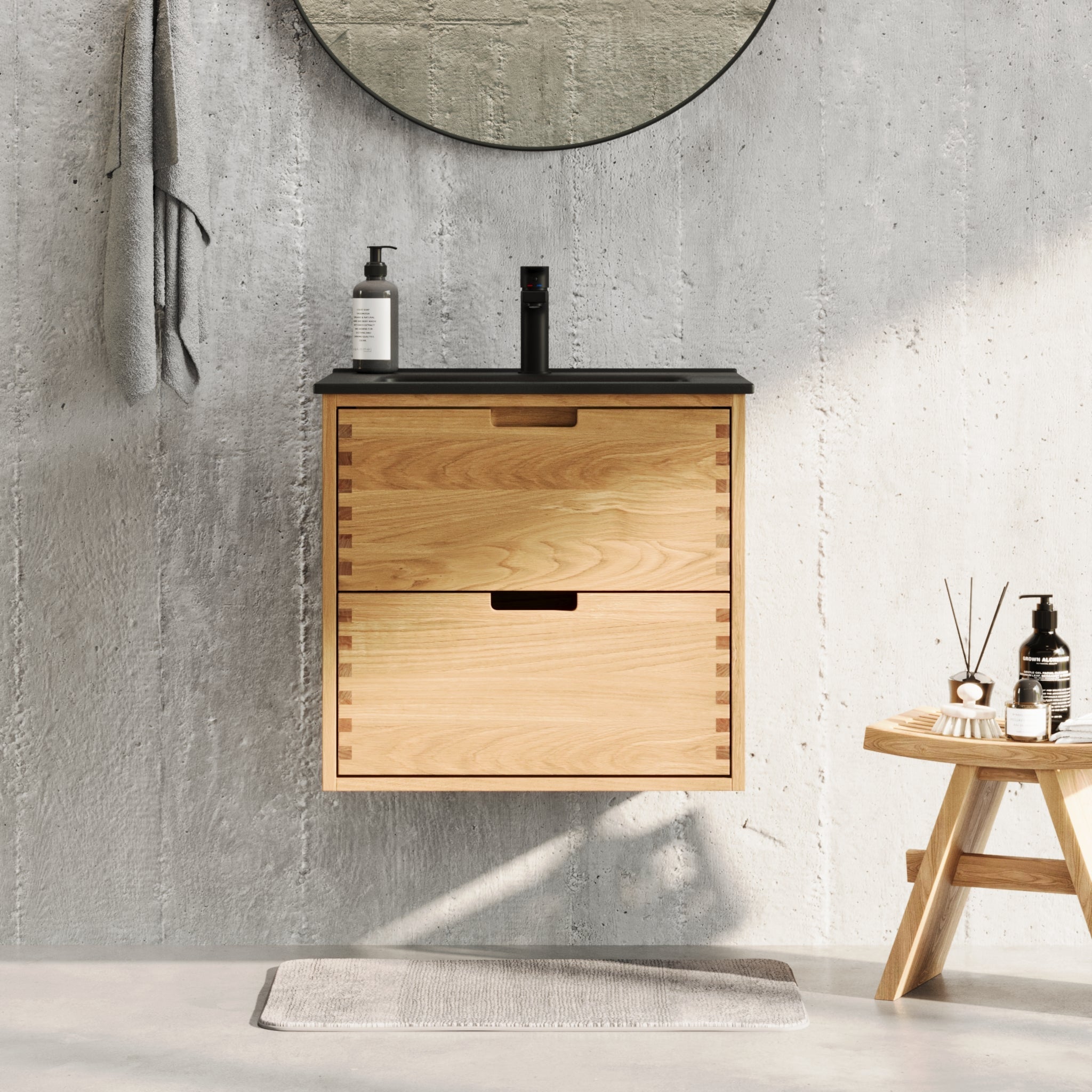 Troldeskoven, Furniture Set - Code, Oak - 100 cm - MASTERSTORE - 8595677193817 - Furniture Set - Code - 96 - 100 - 56 - 86 - 40 - 8595677193817