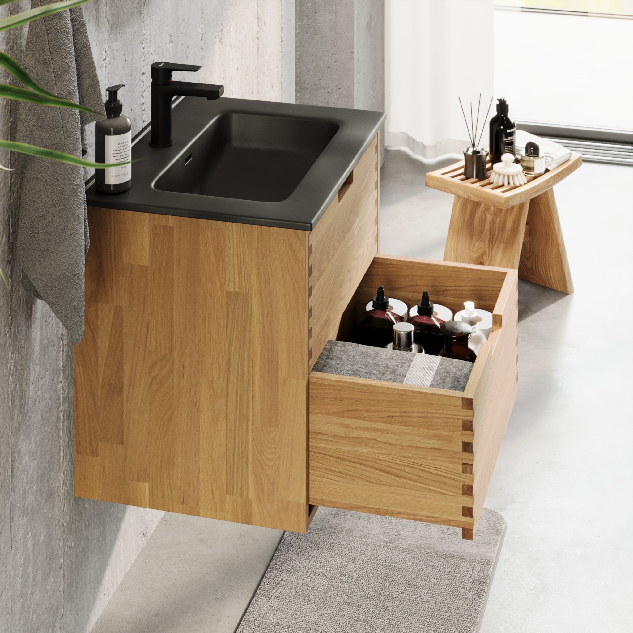 Troldeskoven, Furniture Set - Code, Oak - 100 cm - MASTERSTORE - 8595677193817 - Furniture Set - Code - 96 - 100 - 56 - 86 - 40 - 8595677193817
