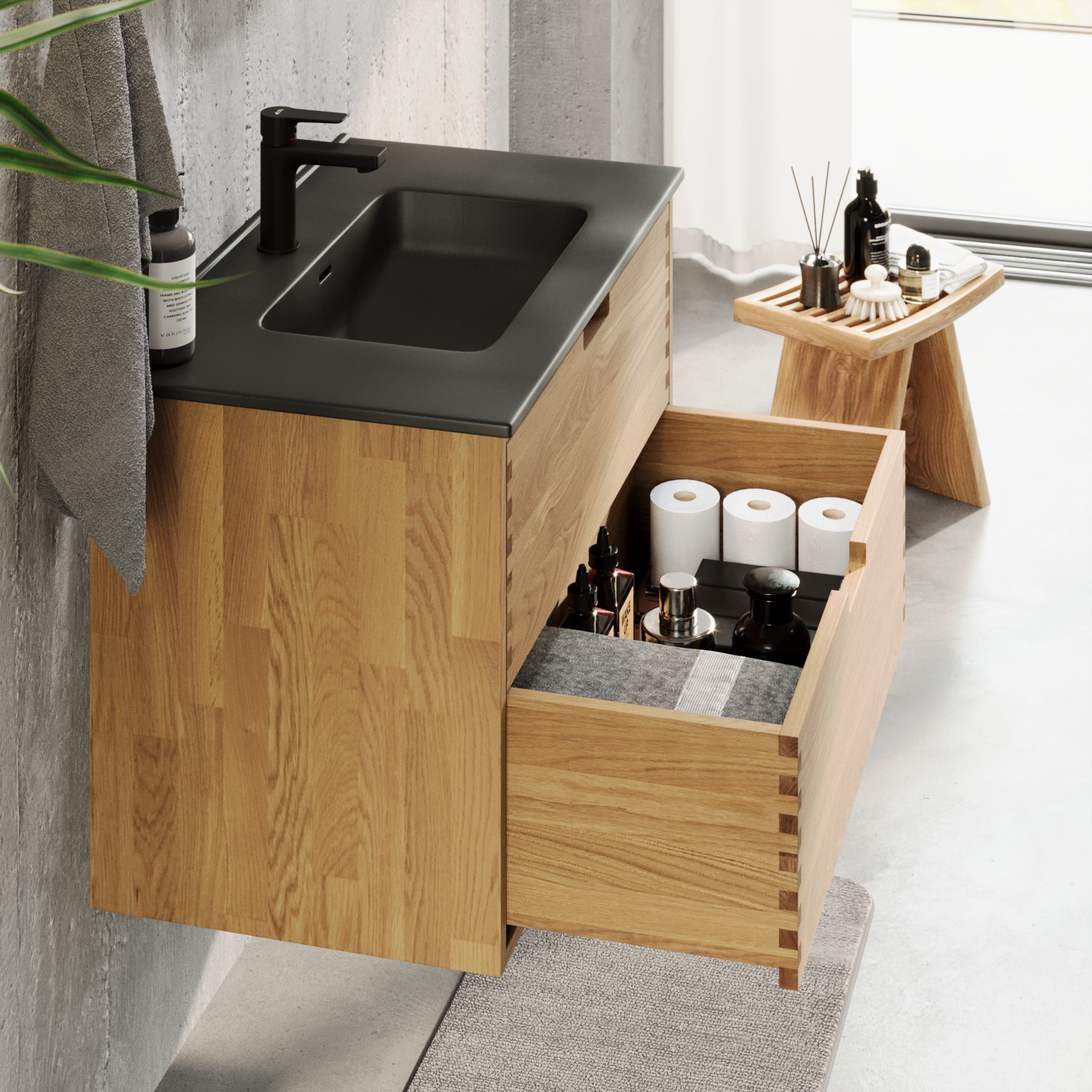 Troldeskoven, Furniture Set - Code, Oak - 100 cm - MASTERSTORE - 8595677193817 - Furniture Set - Code - 96 - 100 - 56 - 86 - 40 - 8595677193817