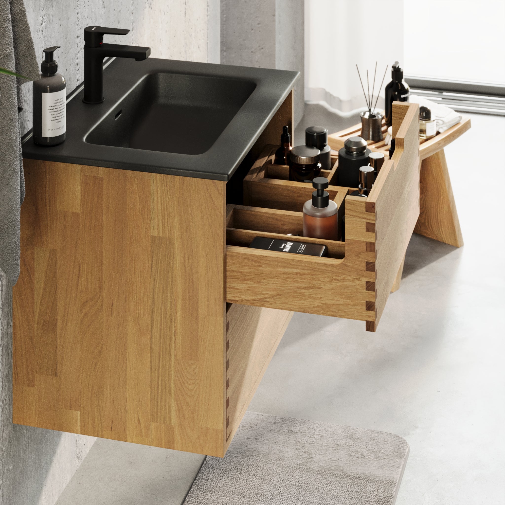 Troldeskoven, Furniture Set - Code, Oak - 120 cm - MASTERSTORE - 8595677193824 - Furniture Set - Code - 96 - 120 - 56 - 86 - 40 - 8595677193824