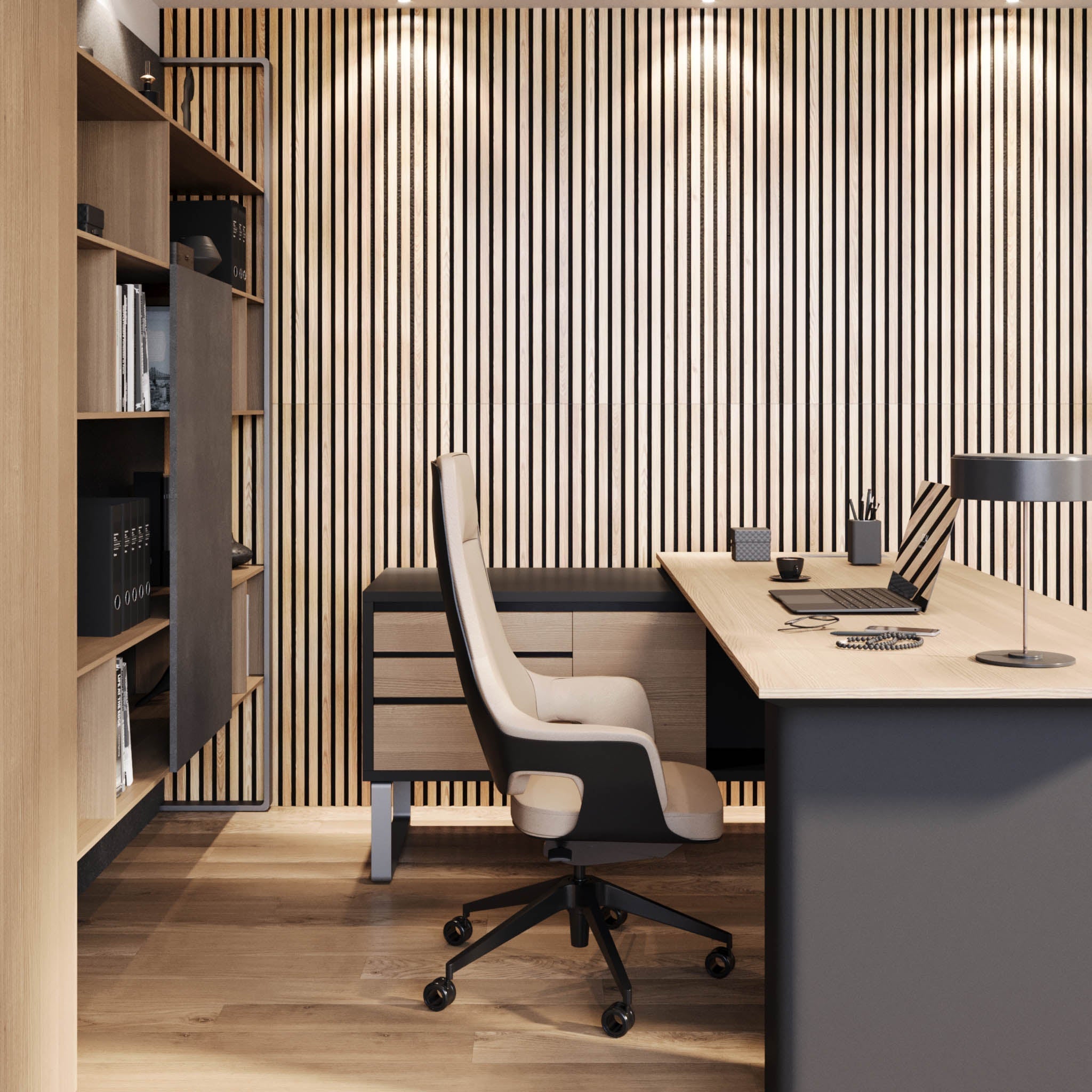Vasalund, Panel - PET/MDF/VENEER, Oak - 240 cm - MASTERSTORE - 8595677199291 - Panel - PET/MDF/VENEER - 54 - 240 - 11 - 86 - 12 - 8595677199291