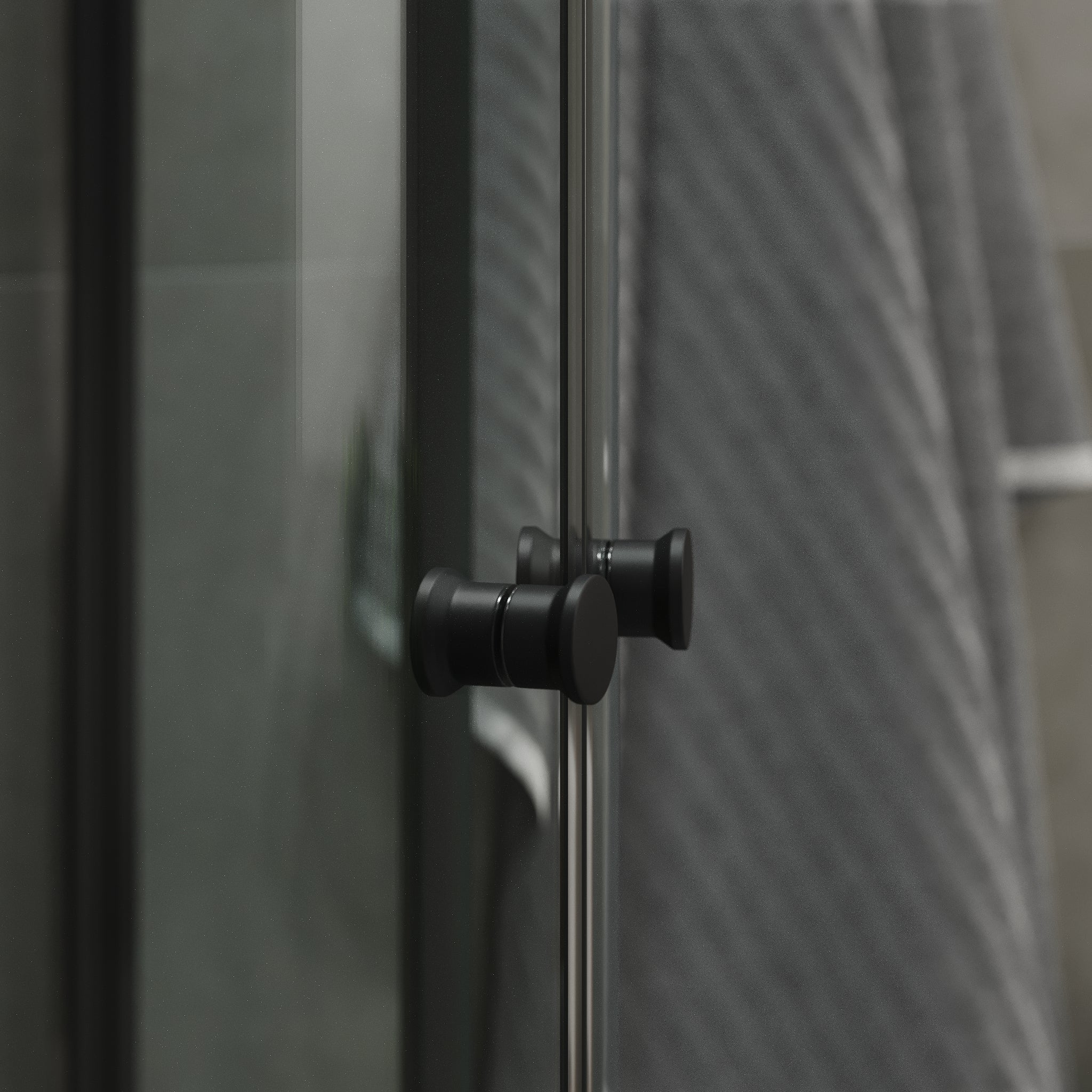 Austin, Shower Cabin Set - Code, Clear/Black - 90 cm - MASTERSTORE - 8595677199468 - Shower Cabin Set - Code - 20 - 090 - 14 - 02 - 02 - 8595677199468