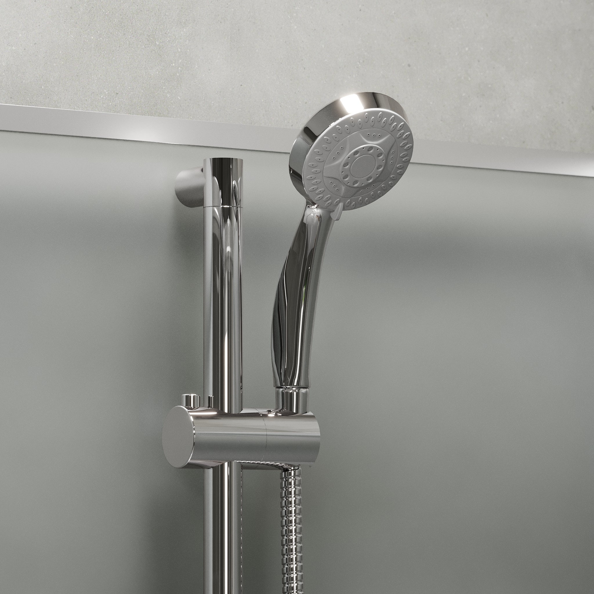 Dayton, Shower Cabin Set - Code, Clear/Satin - 80 cm - MASTERSTORE - 8595677199482 - Shower Cabin Set - Code - 20 - 080 - 15 - 67 - 02 - 8595677199482