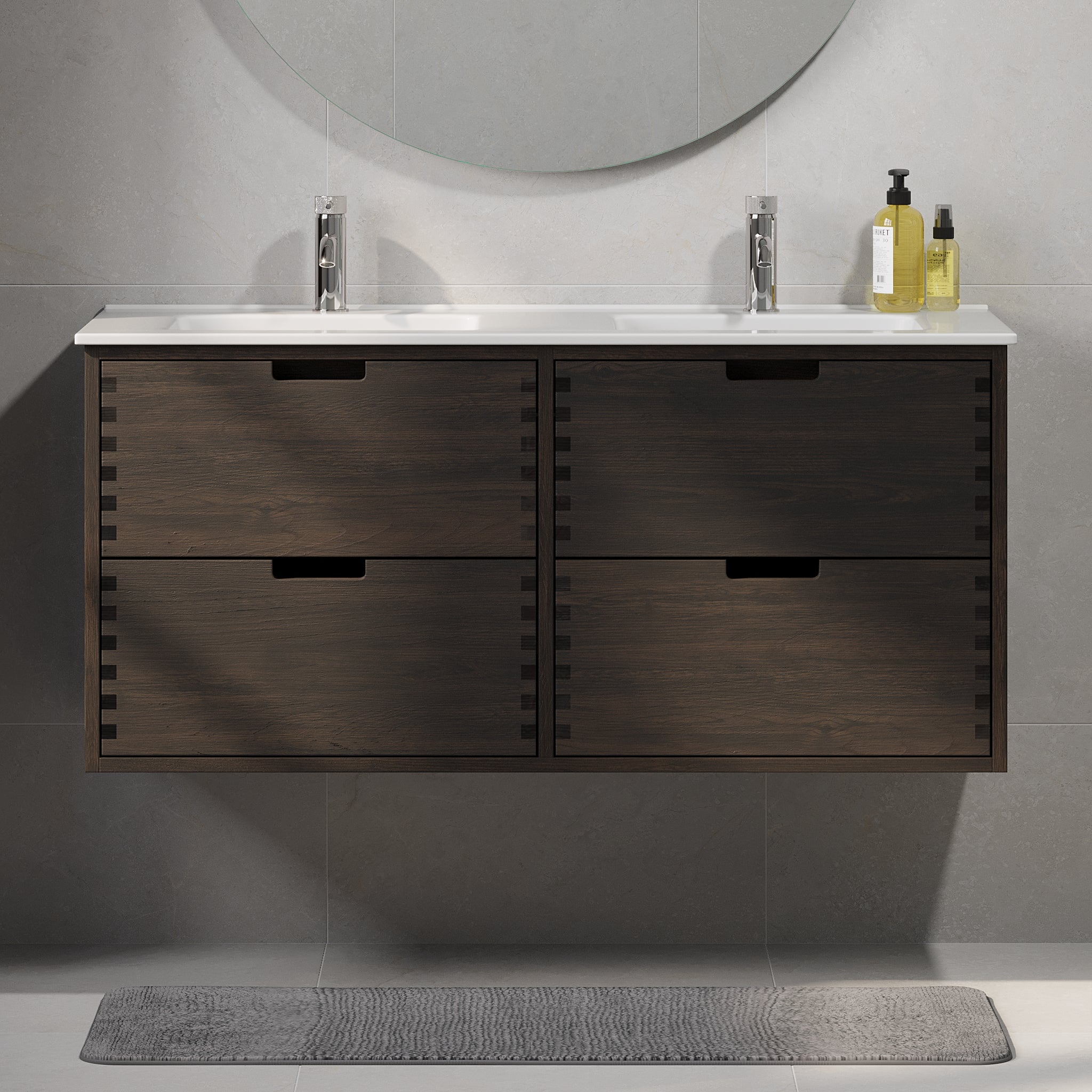 Gribskov, Furniture Set - Code, Oak Black - 80 cm - MASTERSTORE - 8595677199574 - Furniture Set - Code - 96 - 080 - 54 - 82 - 40 - 8595677199574