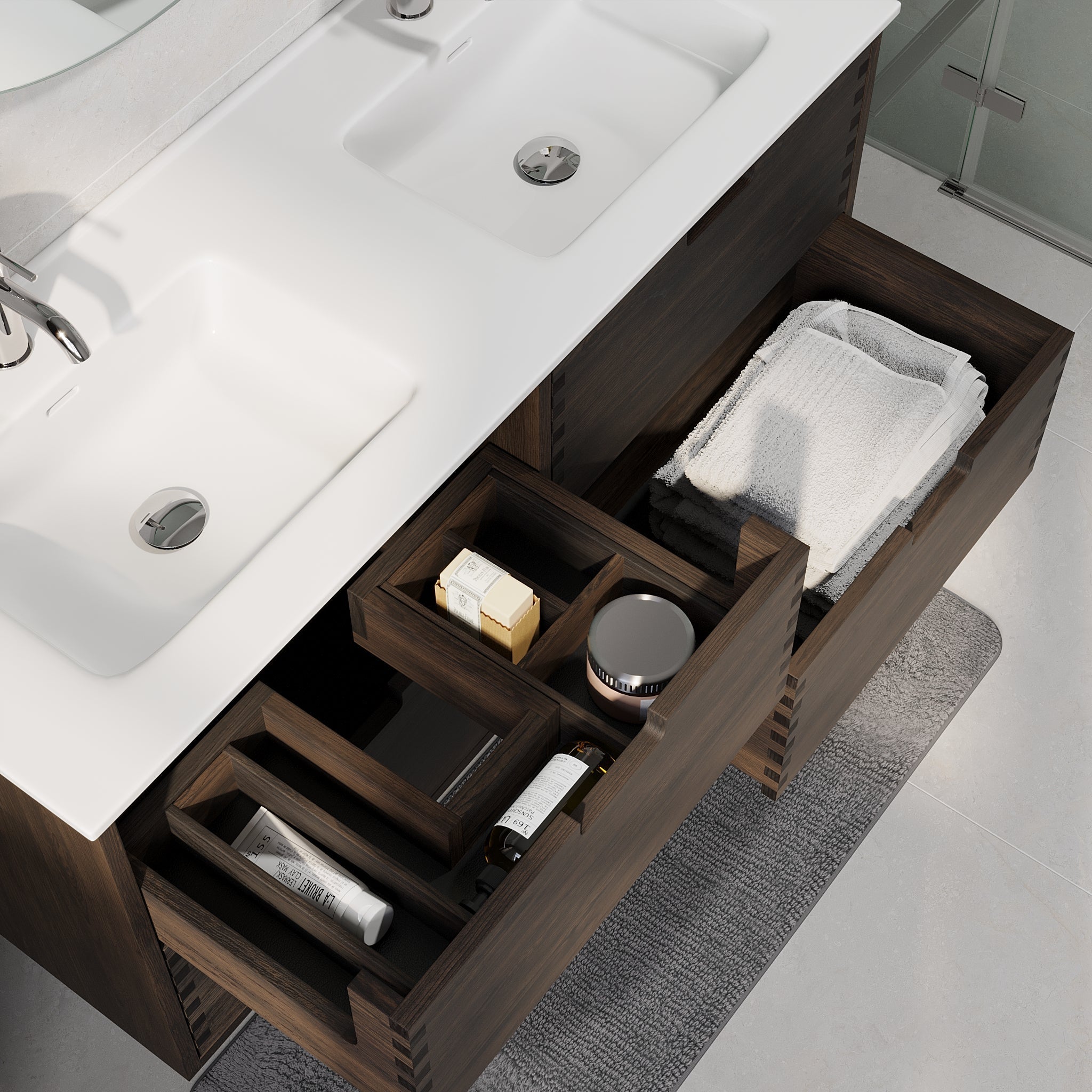 Gribskov, Furniture Set - Code, Oak Black - 80 cm - MASTERSTORE - 8595677199574 - Furniture Set - Code - 96 - 080 - 54 - 82 - 40 - 8595677199574