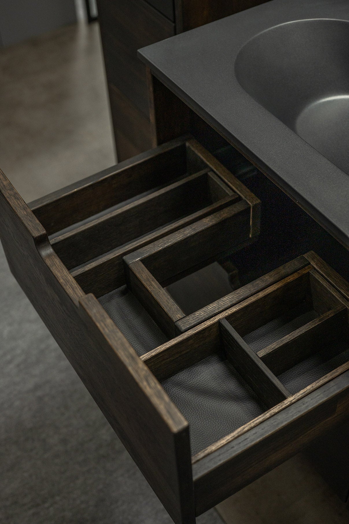 Gribskov, Furniture Set - Code, Oak Black - 35 cm - MASTERSTORE - 8595677199611 - Furniture Set - Code - 96 - 035 - 54 - 82 - 42 - 8595677199611