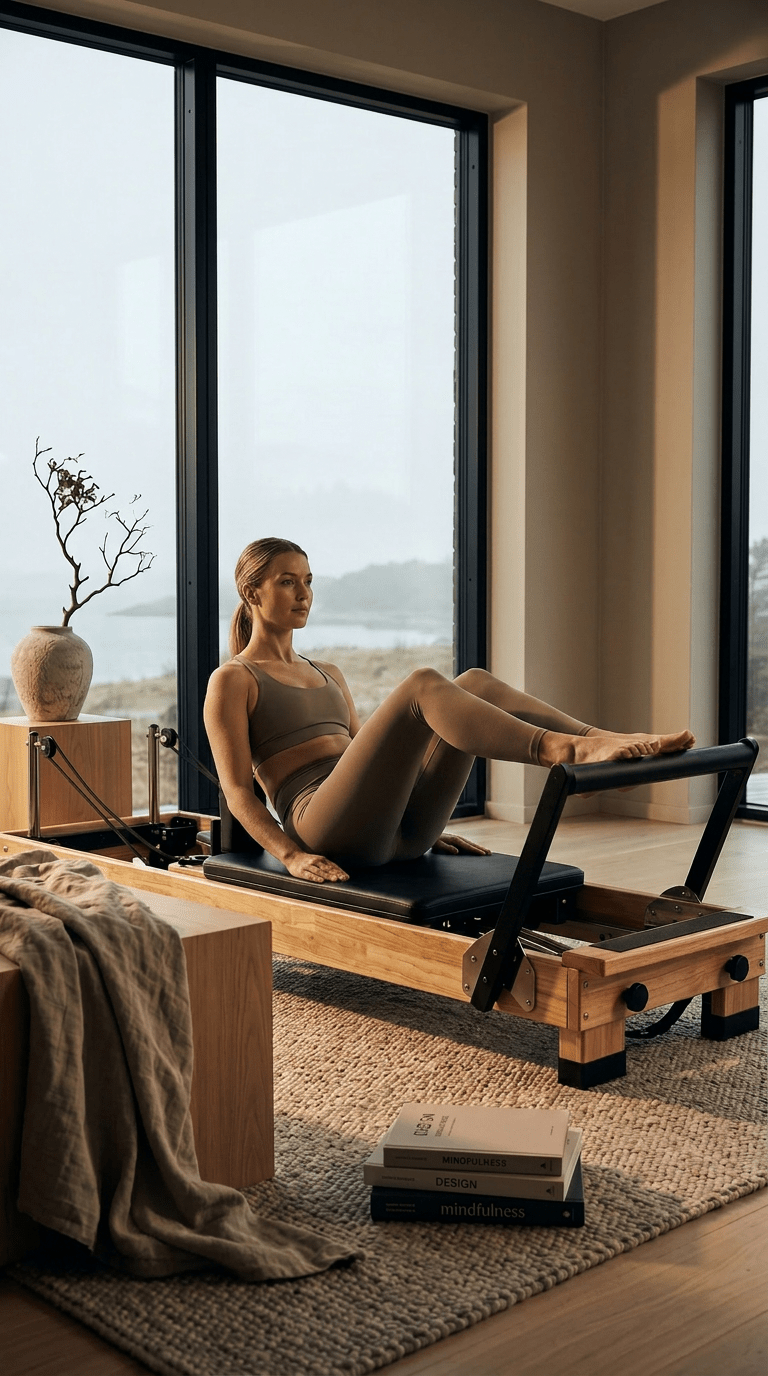 Pilates Reformer in wood - Prestige - MASTERSTORE - 8595677195897 - Pilates Reformer - 51-242-00-86-00 - 8595677195897
