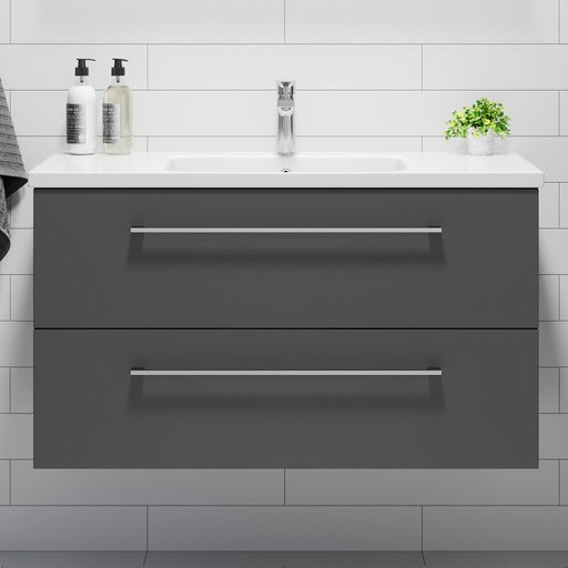 Melhus, Furniture Set - Code, Grey Anthracite - 100 cm - MASTERSTORE - 8595677172010 - Furniture Set - Code - 75 - 100 - 68 - 43 - 40 - 8595677172010