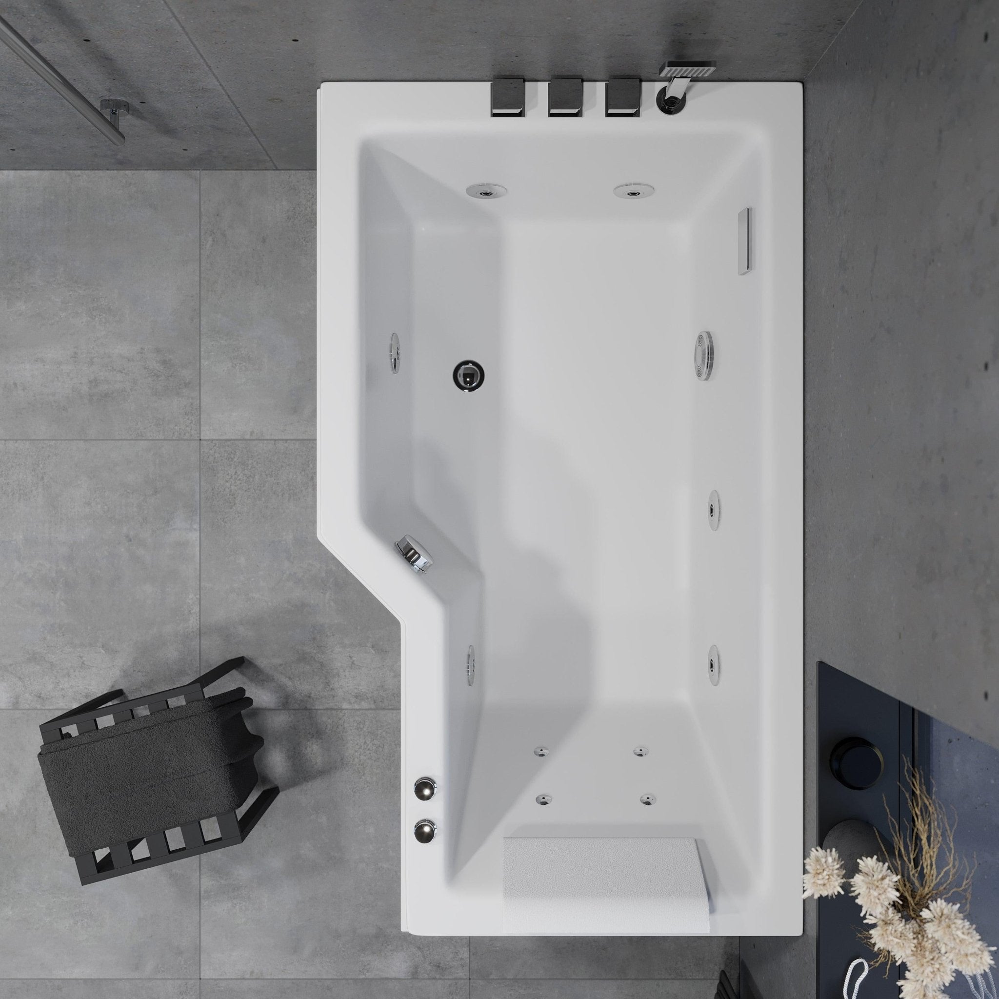 Svensmarke Bubbelbadkar Hydro+Air