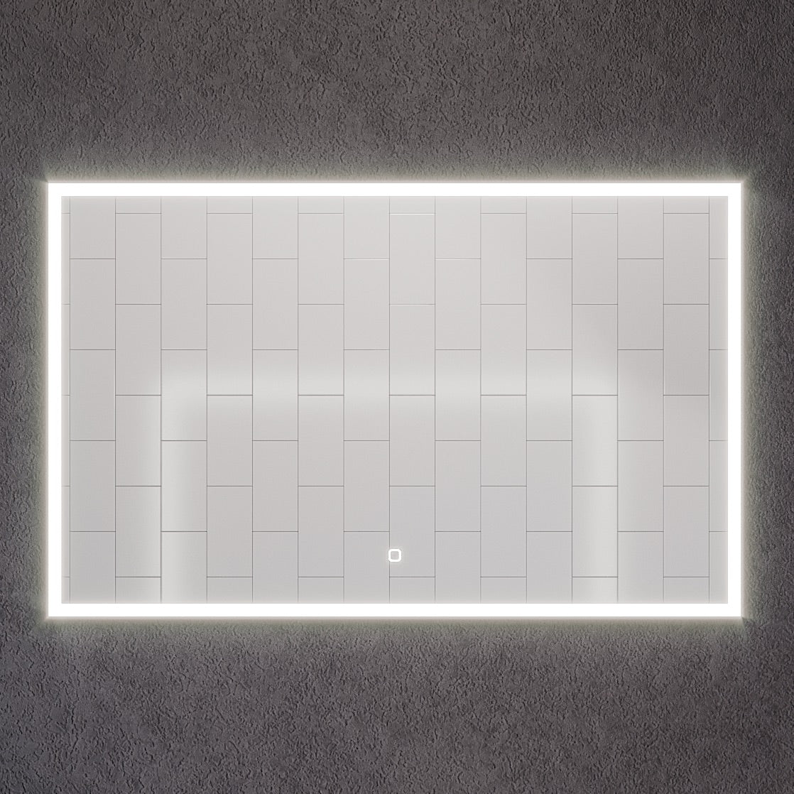 Fornæs LED spegel, Rektangulär