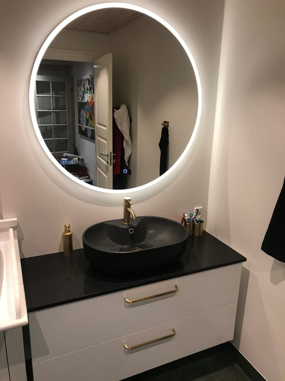 Fornæs rund LED spegl