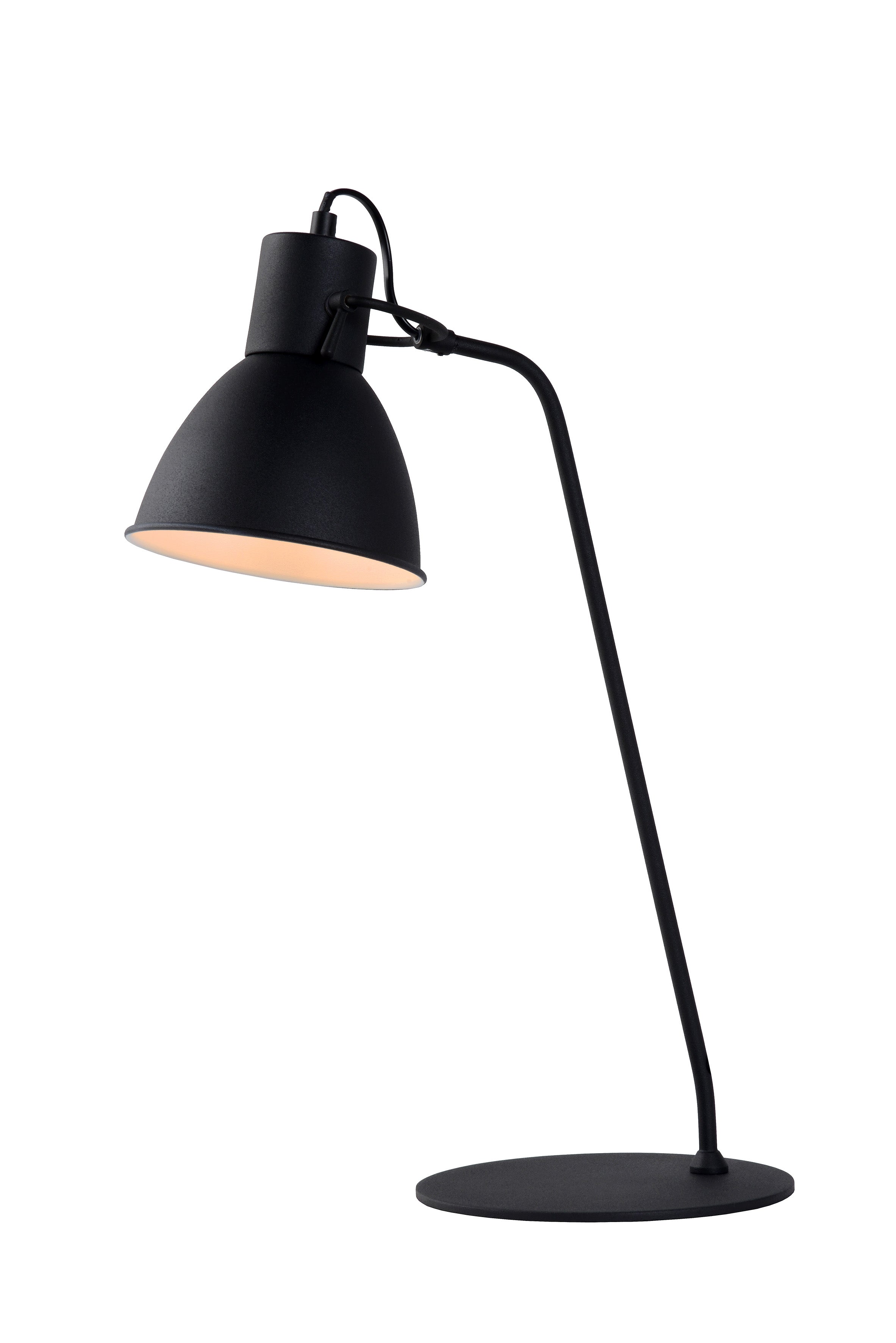 Shadi, Skrivbordslampa, Svart - 40 cm