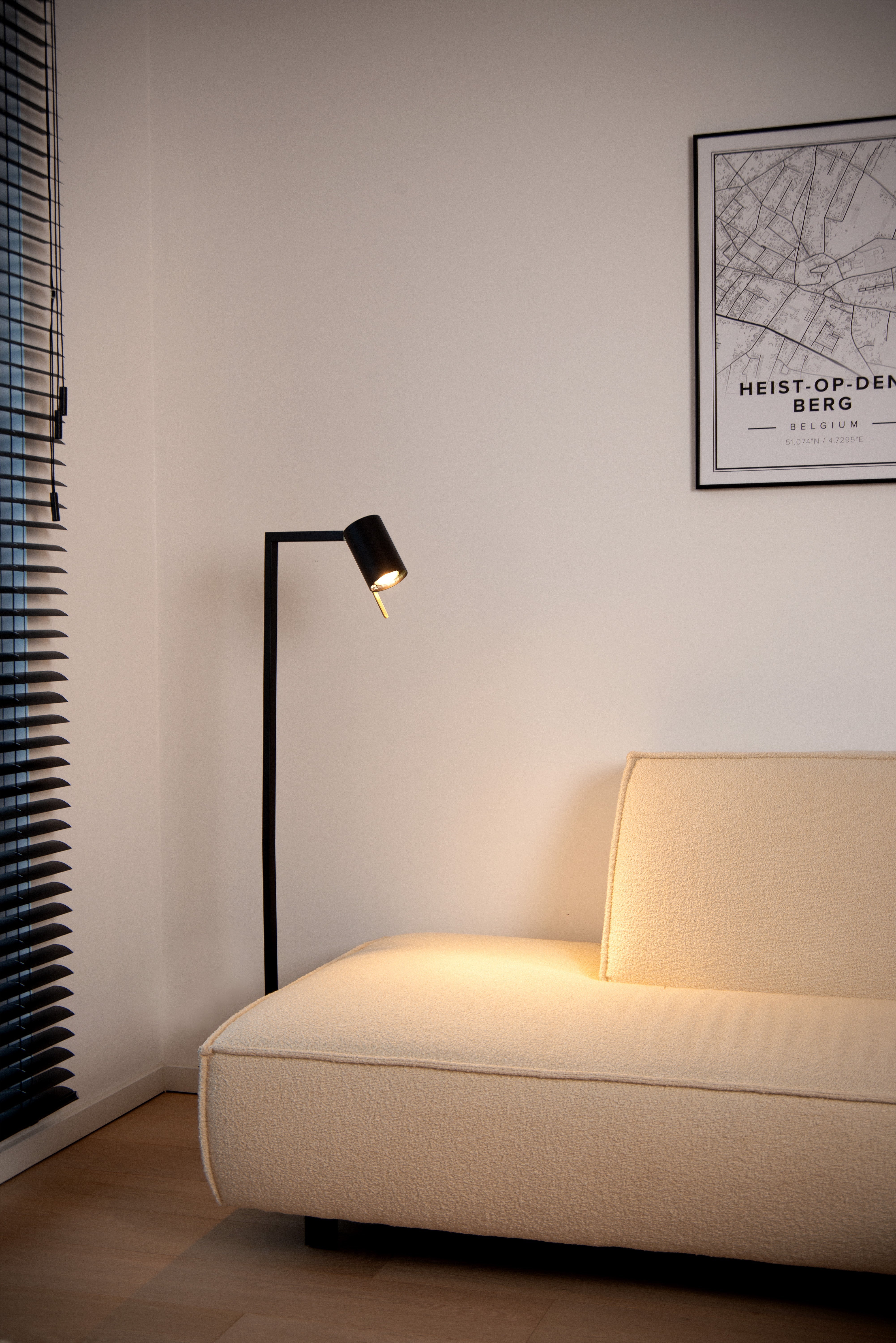 Lesley, golvlampa, svart - 20 cm