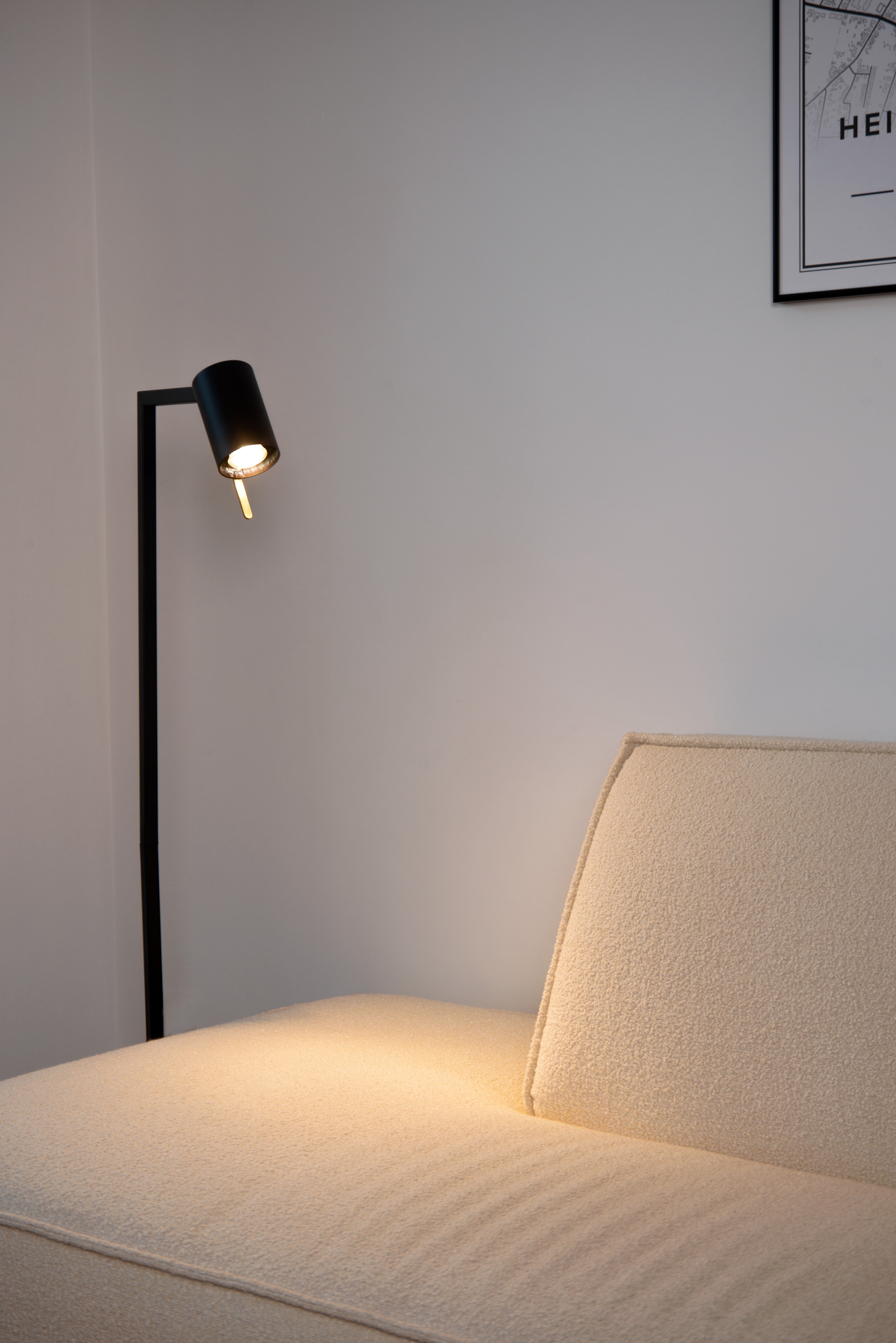 Lesley, golvlampa, svart - 20 cm