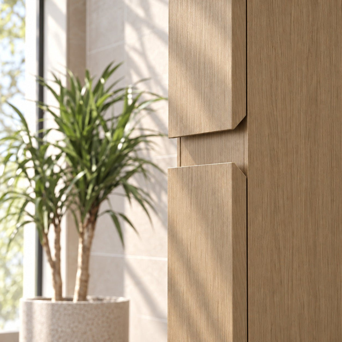 Tall cabinet - 30x31x174 cm - 2 doors - oak - Kenwood - MASTERSTORE - 8595677180725 - Tall Cabinets - 04-030-64-86-01 - 8595677180725