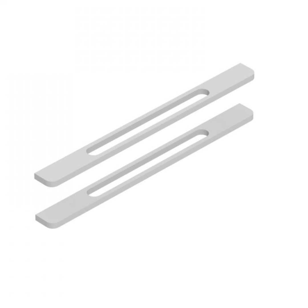 Handtag - 35 cm - Modell A - Borstad aluminium - Bath Deluxe