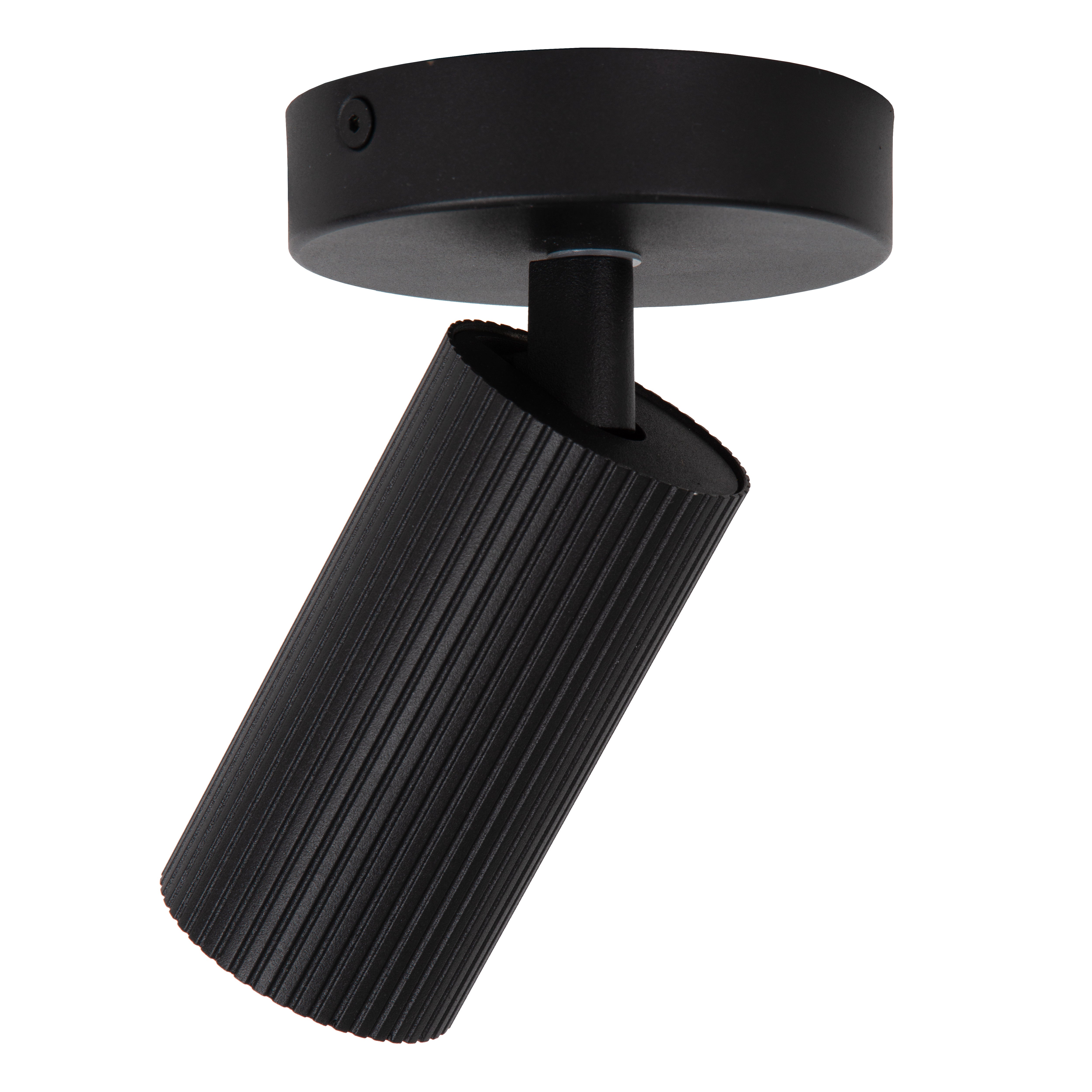 Clubs, Taklampa, Svart - 10 cm