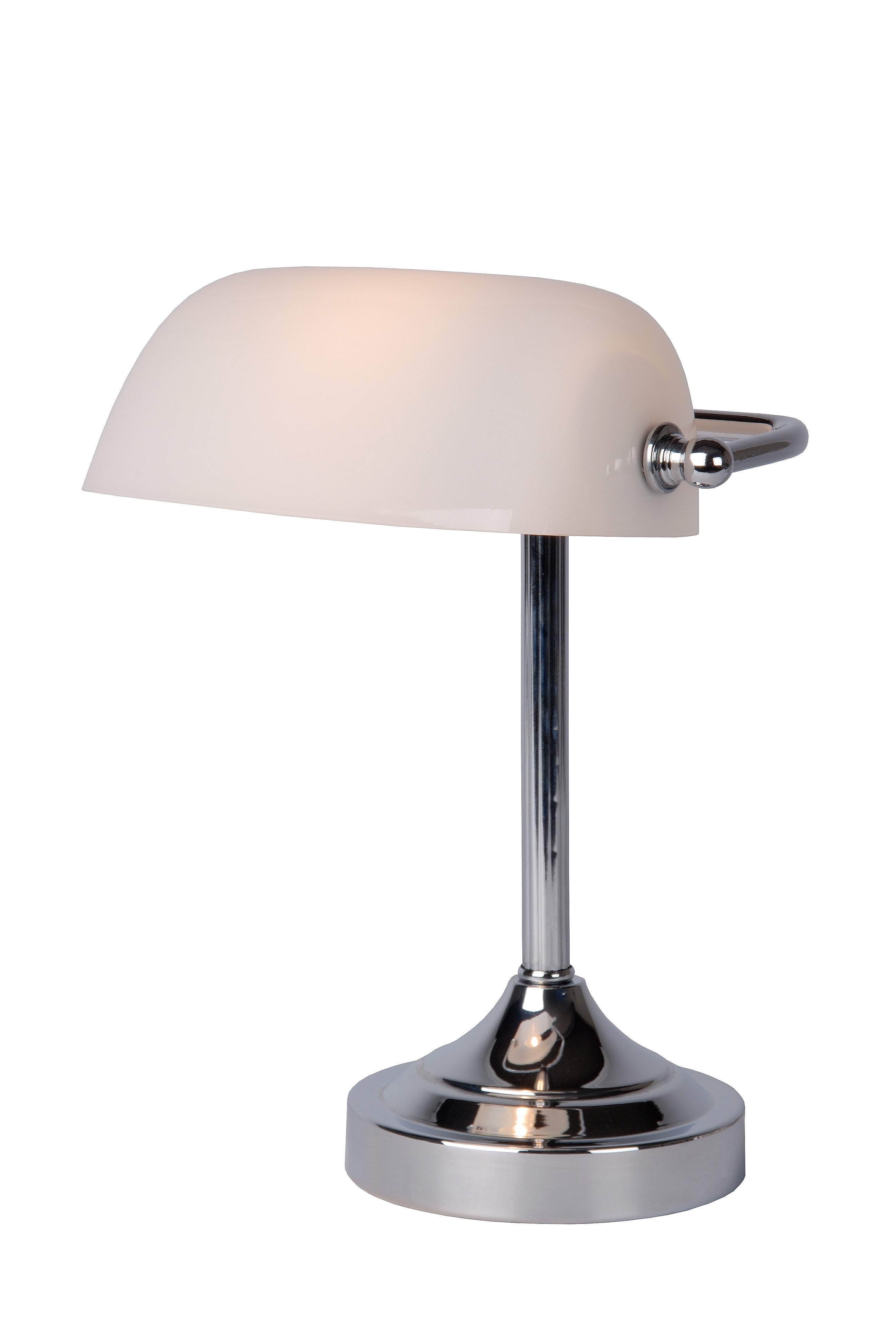 Banker, Skrivbordslampa, Krom - 11 cm