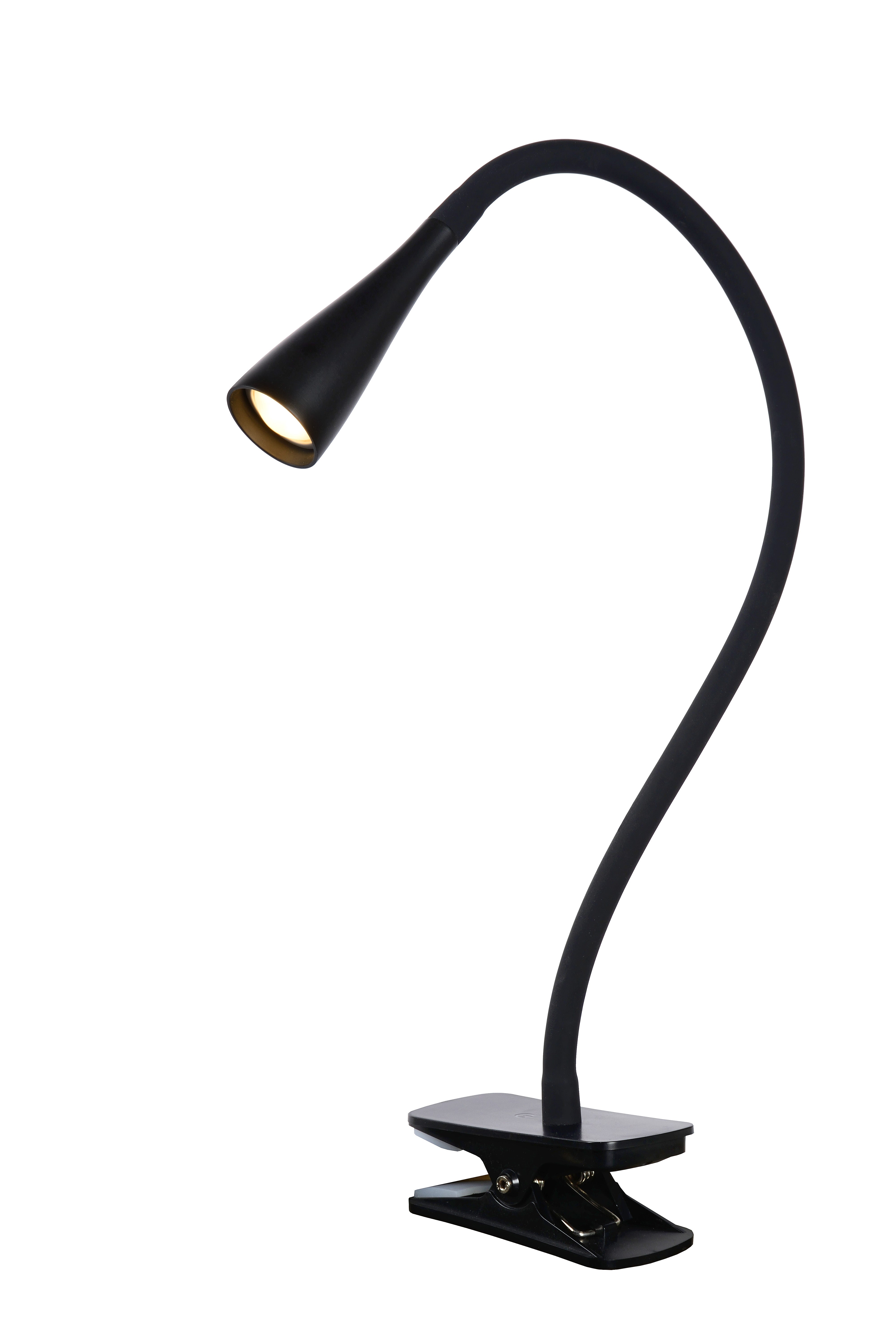 Zozy, Klämma lampa, Svart - 5,5 cm