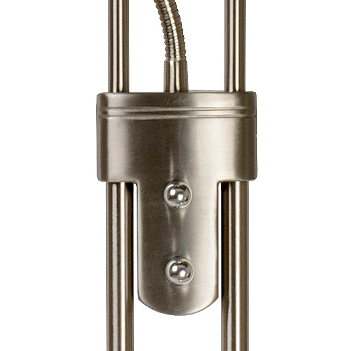Champion-Led, Golvlampa, Satin Krom - 46 cm