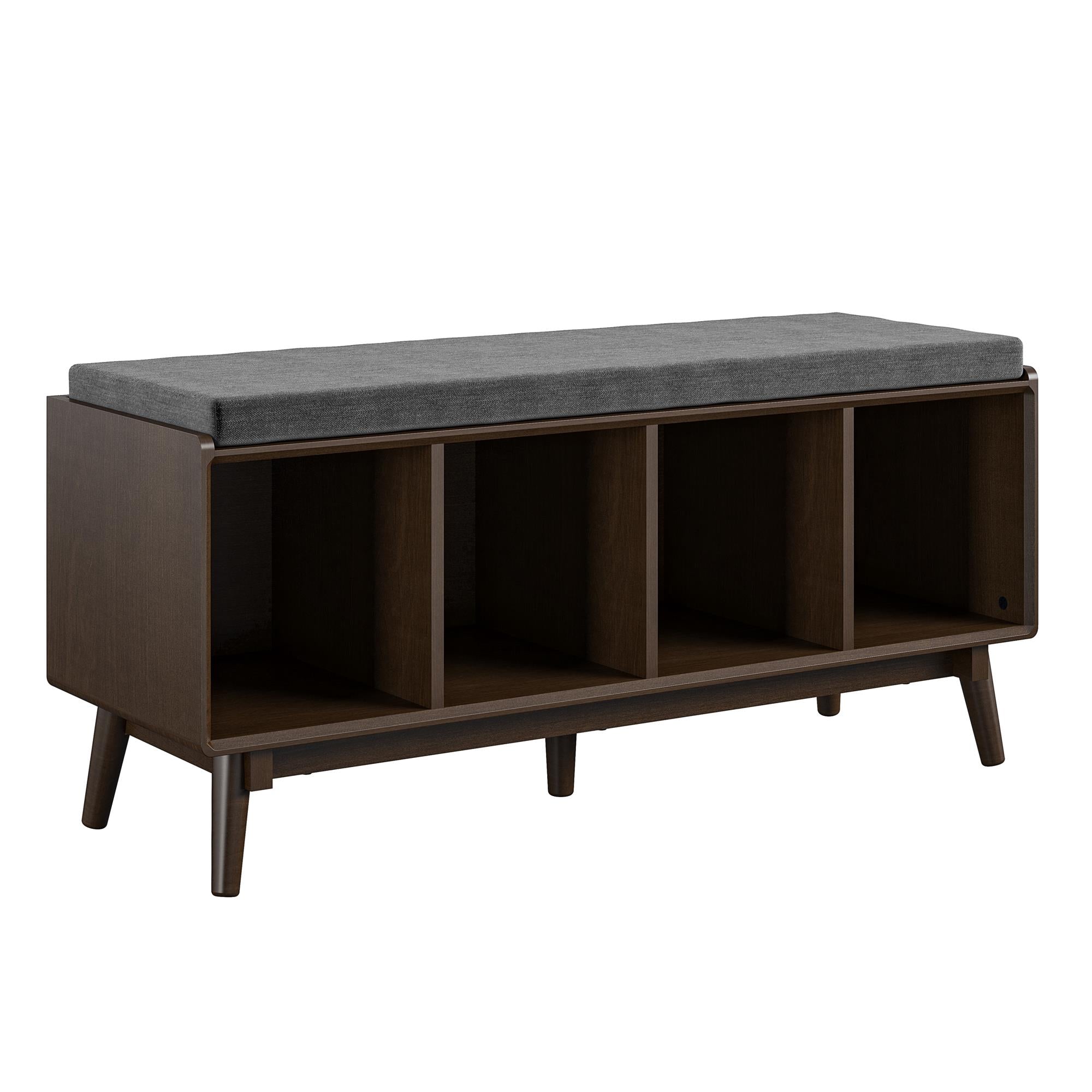 Brittany hallbänk, valnöt