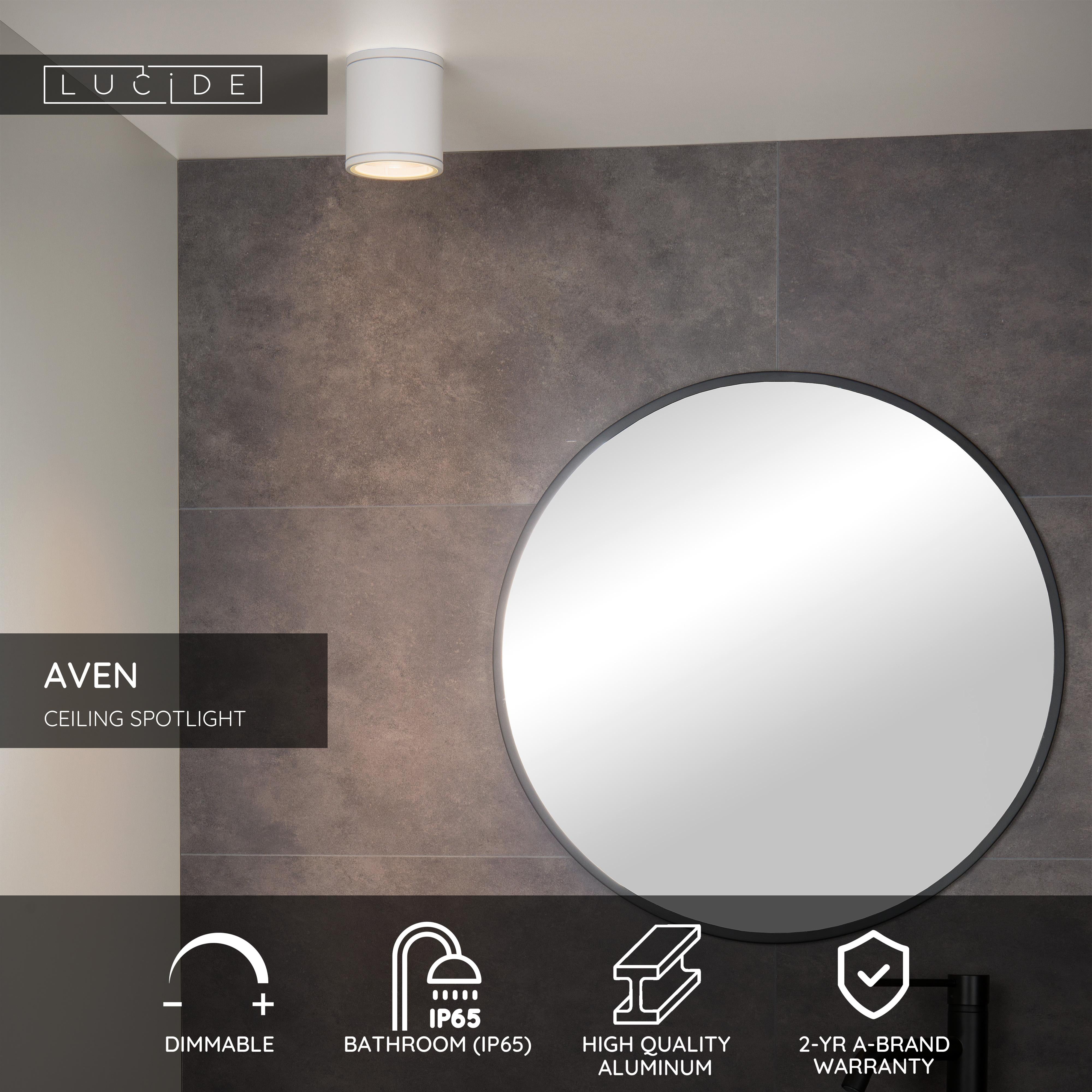 Aven, Taklampa, Vit - 9 cm