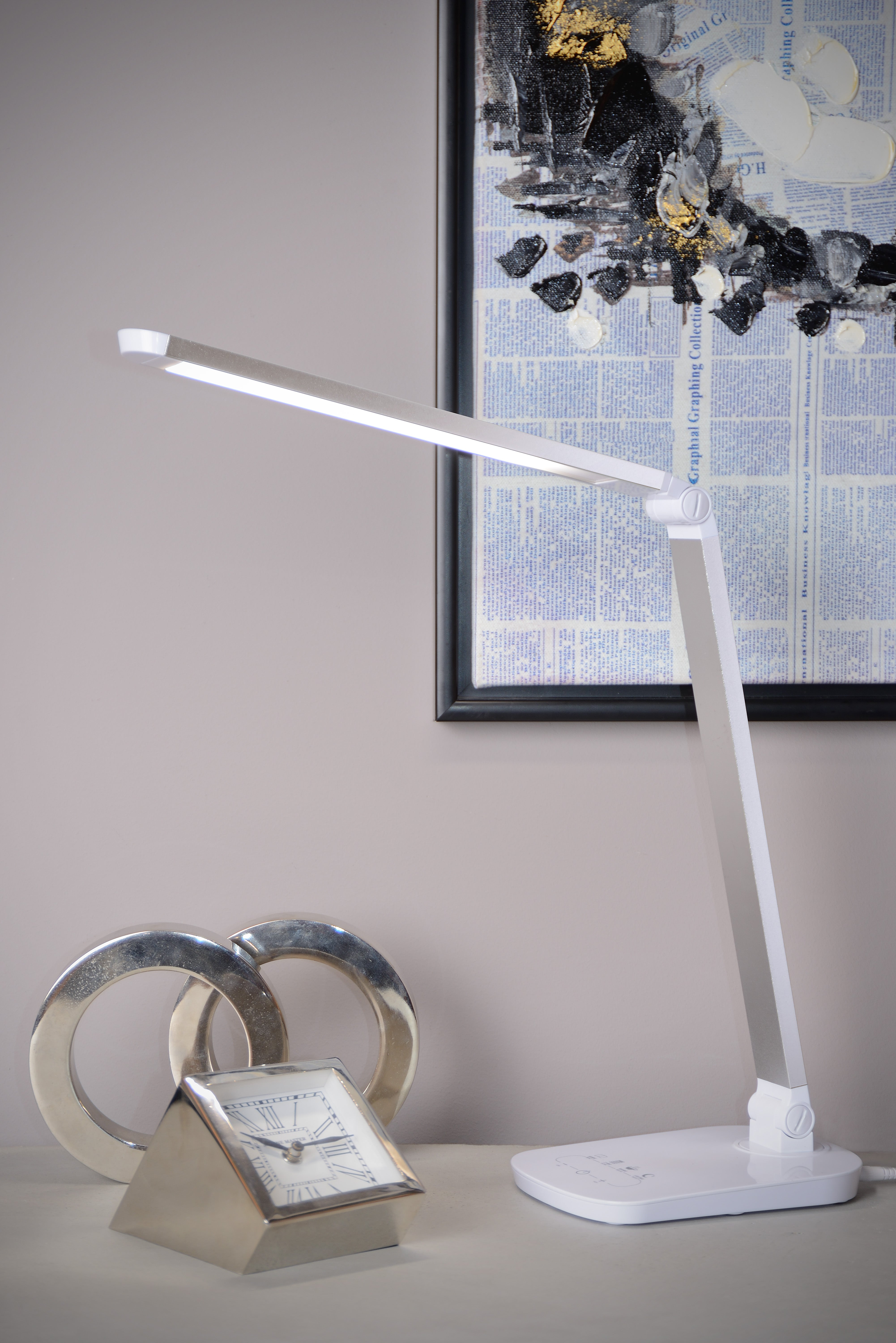 Vario LED, Skrivbordslampa, Vit - 60 cm
