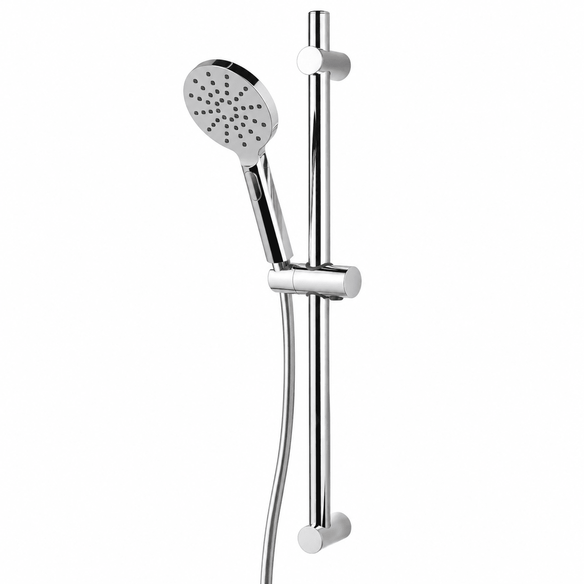 Shower set with shower rail, 3-function hand shower and hose – chrome – Dragør - MASTERSTORE - 8595677197860 - Shower set - 30-075-06-60-02 - 8595677197860