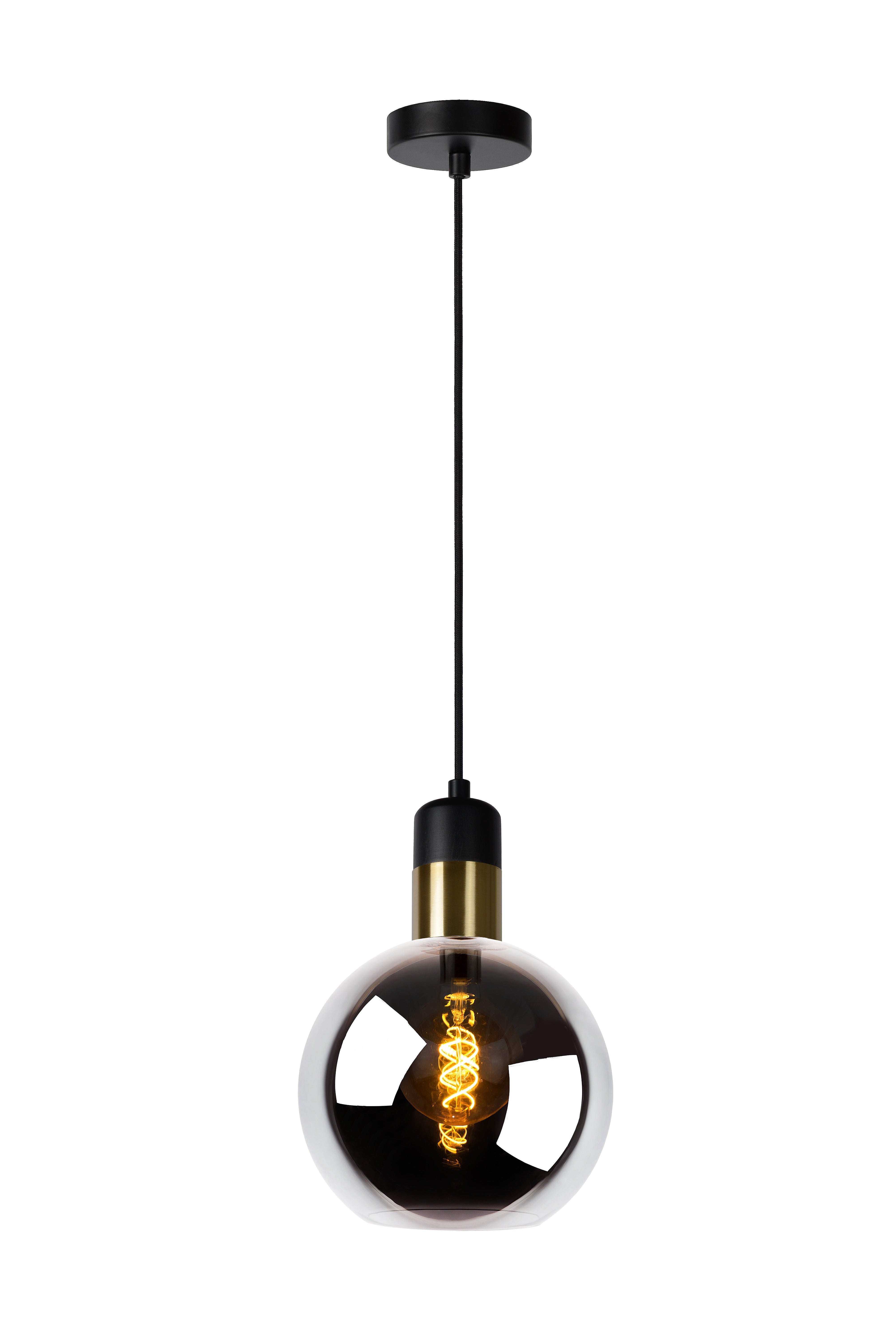 Julius, Pendellampa, Rökgrå - 20 cm
