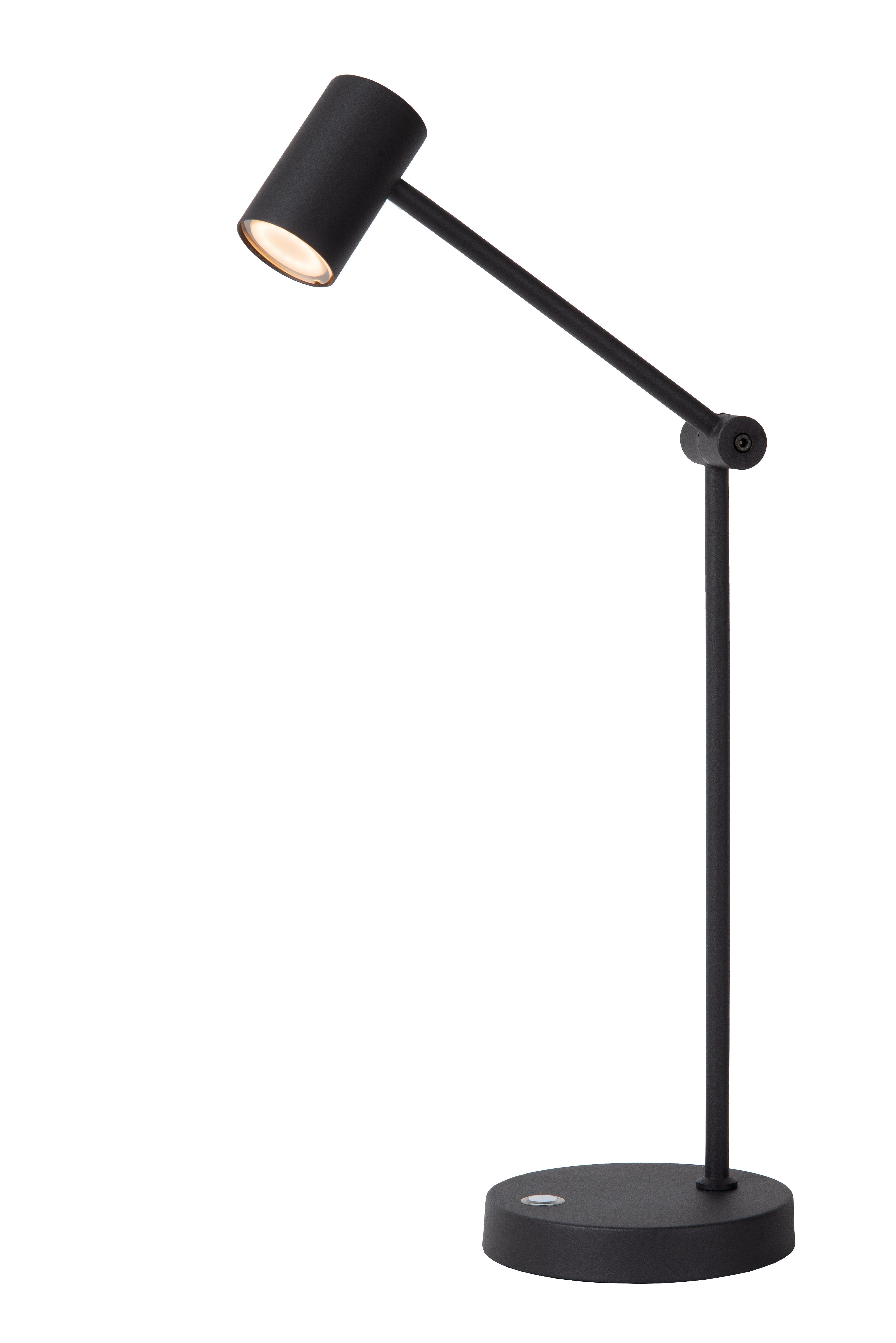 Tipik, Skrivbordslampa, Svart - 15 cm