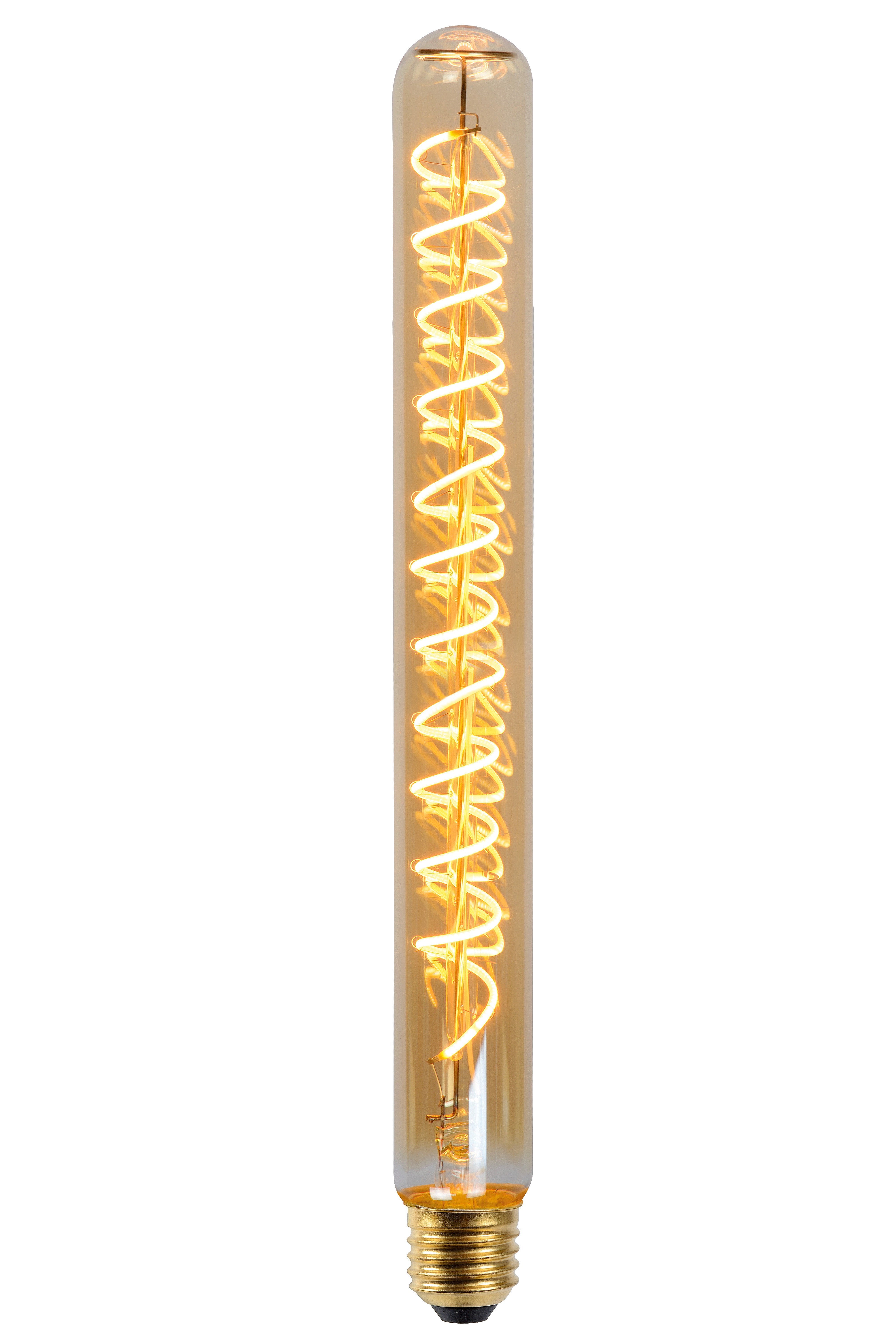T32, filamentlampa, bärnstensfärgad - 3,2 cm