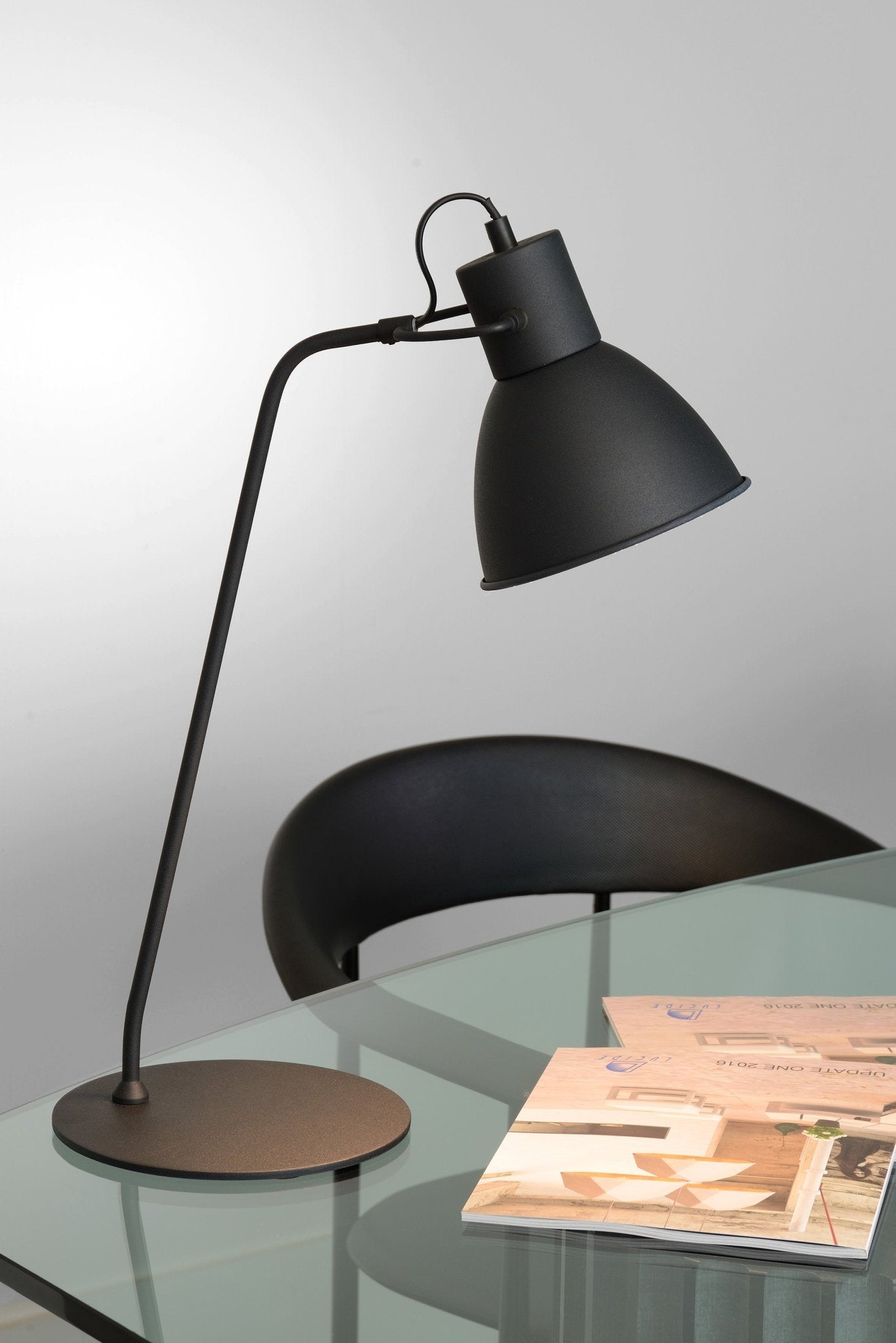 Shadi, skrivbordslampa, svart - 40 cm - Bordslampor - Shadi, skrivbordslampa, svart - 40 cm - 
