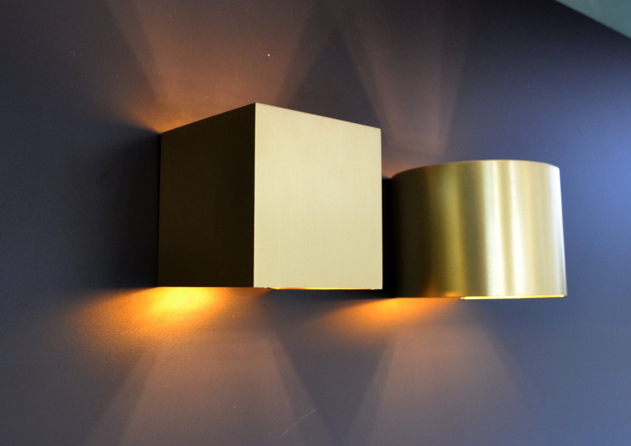Xio, Vägglampor, matt guld / mässing - 13 cm - Vägglampor - Xio, Vägglampor, matt guld / mässing - 13 cm - 