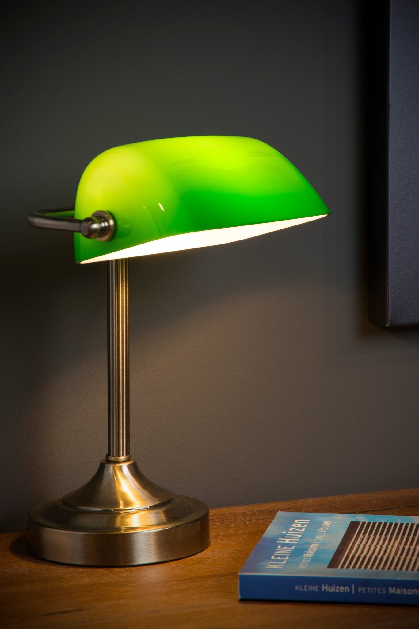 Bankerlampa, skrivbordslampa, brons - 11 cm - Bordslampor - Bankerlampa, skrivbordslampa, brons - 11 cm - 