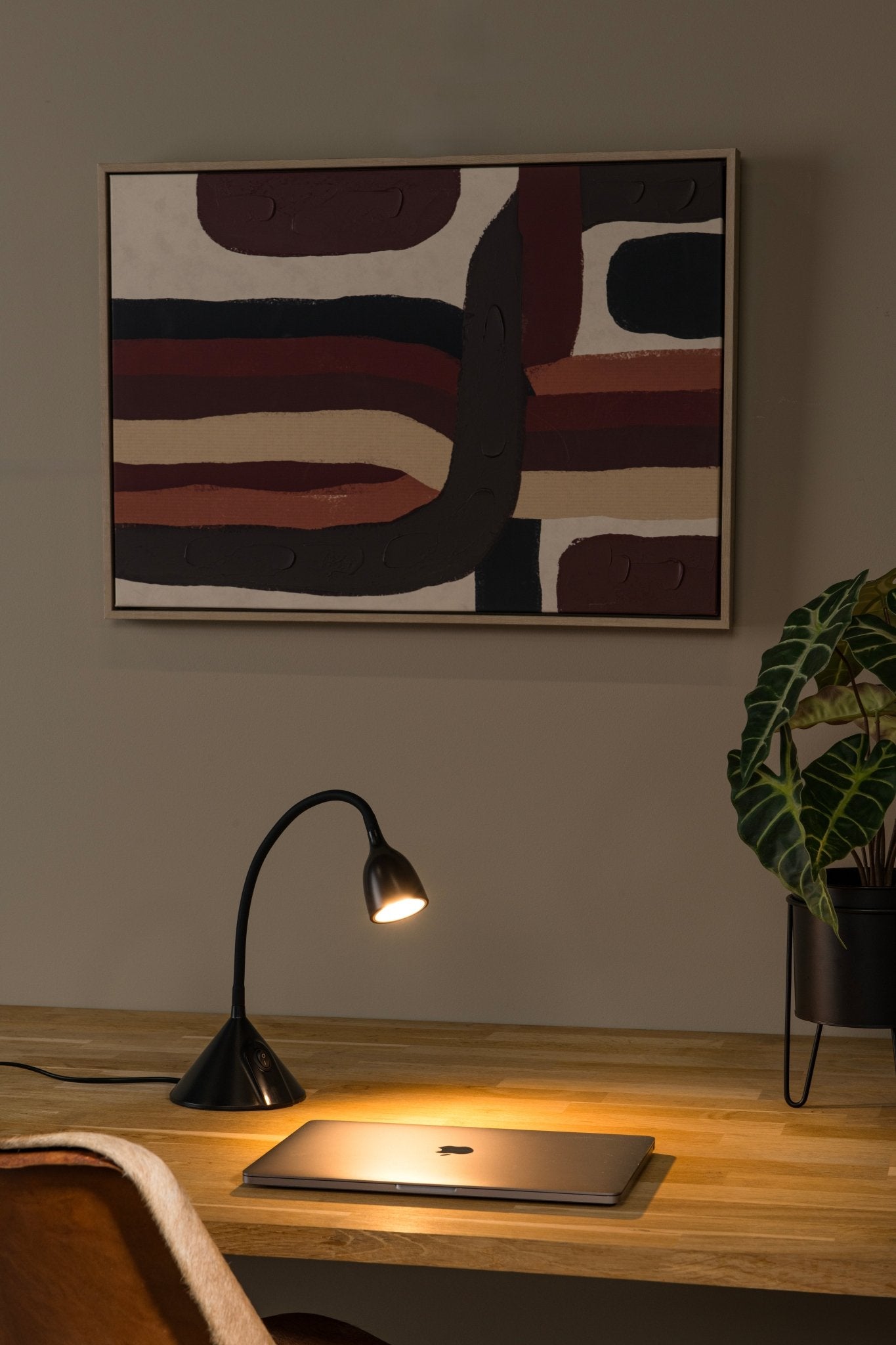 Milo, skrivbordslampa, svart - 12,8 cm - Bordslampor - Milo, skrivbordslampa, svart - 12,8 cm - 