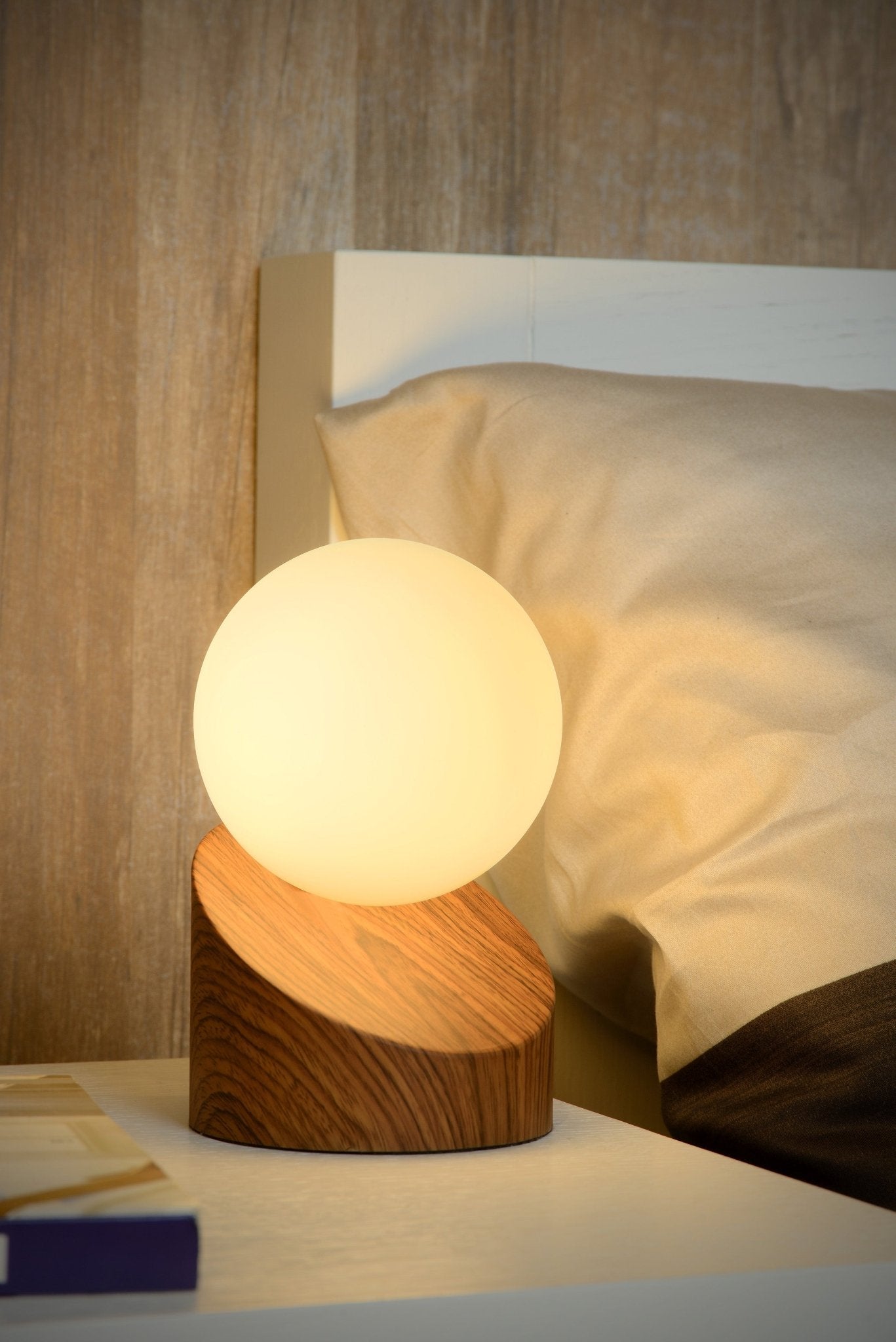 Len, bordslampa, trä - 10 cm - Bordslampor - Len, bordslampa, trä - 10 cm - 