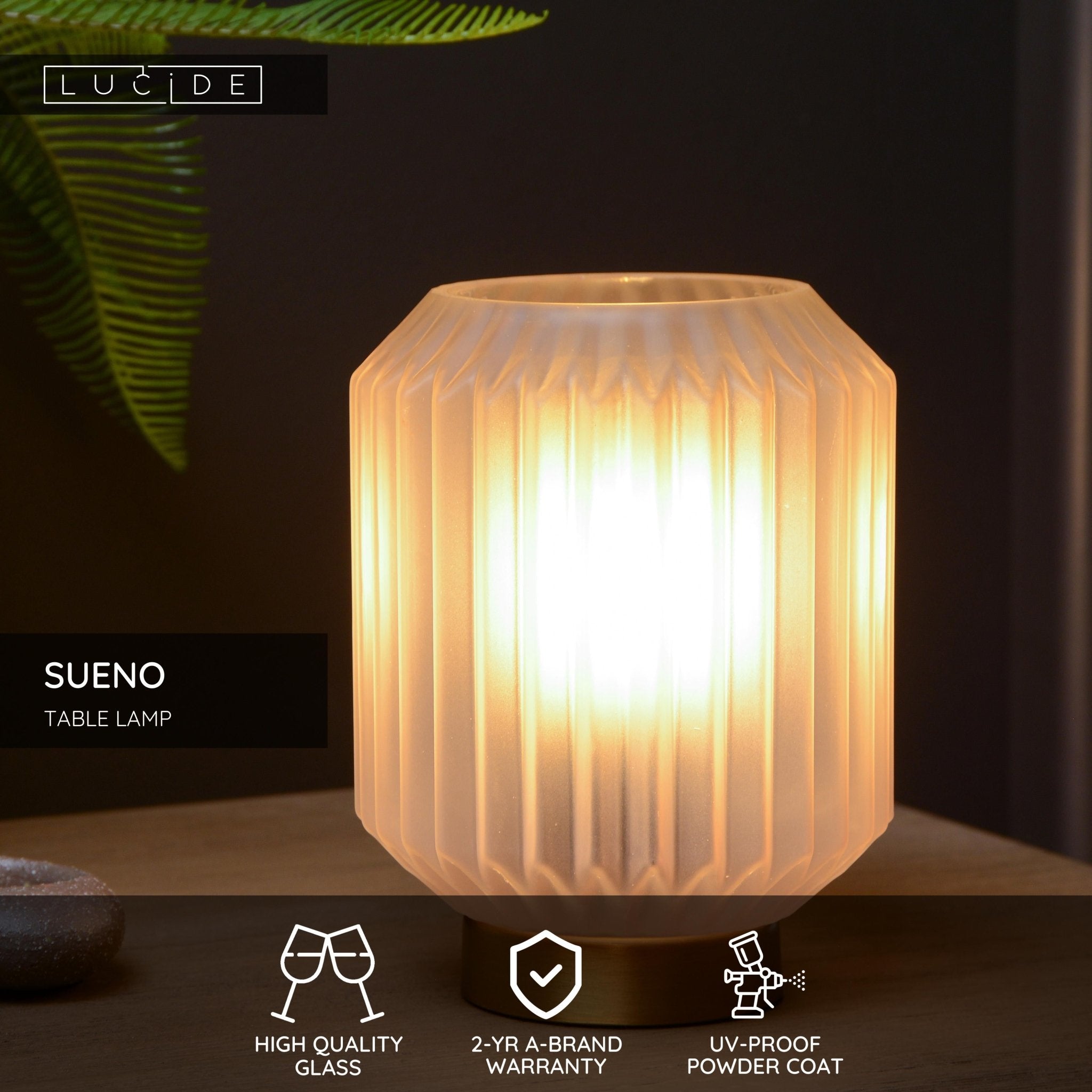 Sueno, bordslampa, vit - 13 cm - Bordslampor - Sueno, bordslampa, vit - 13 cm - 