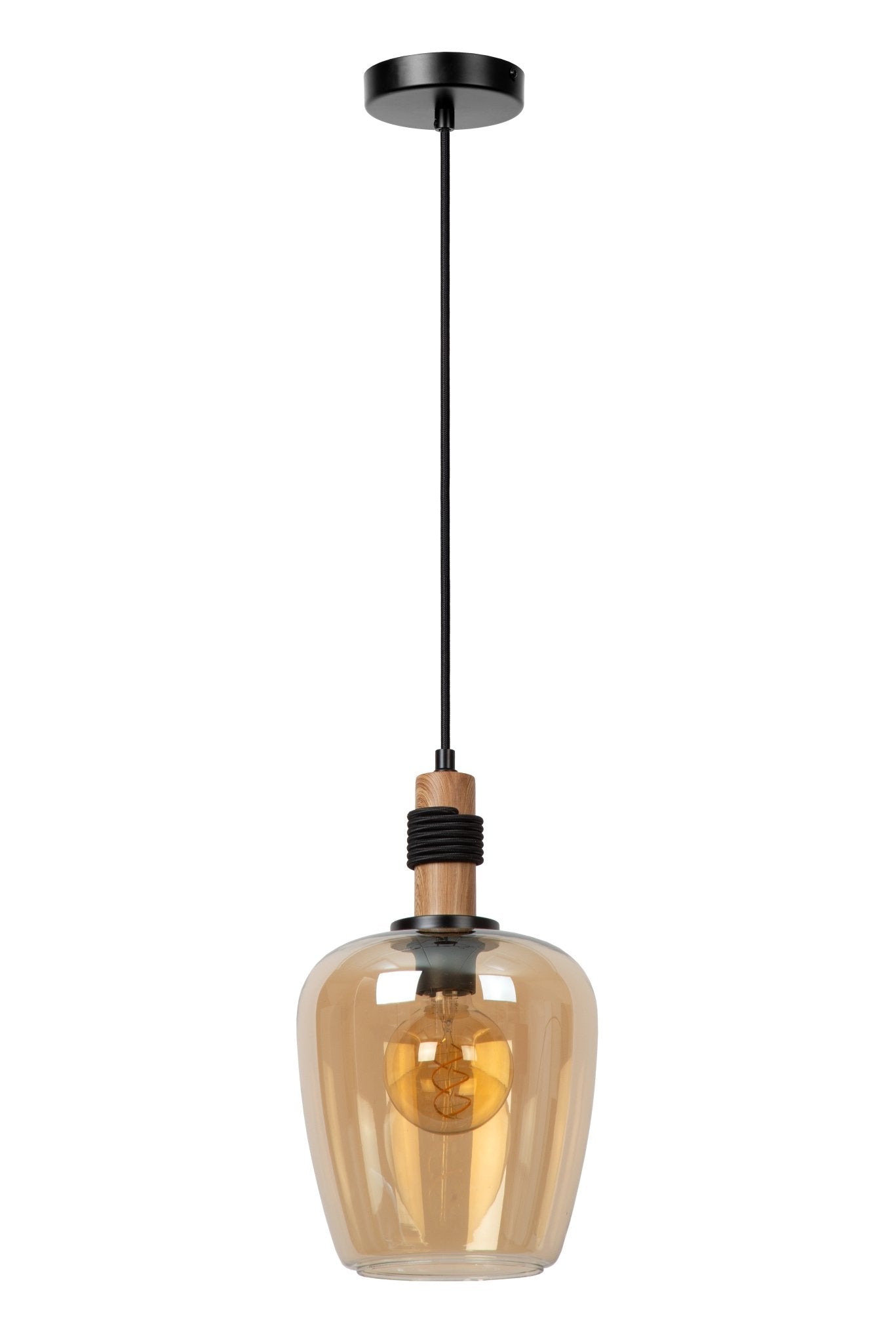 Ilona, pendellampa, bärnsten - 22 cm - Taklampor - Ilona, pendellampa, bärnsten - 22 cm - 