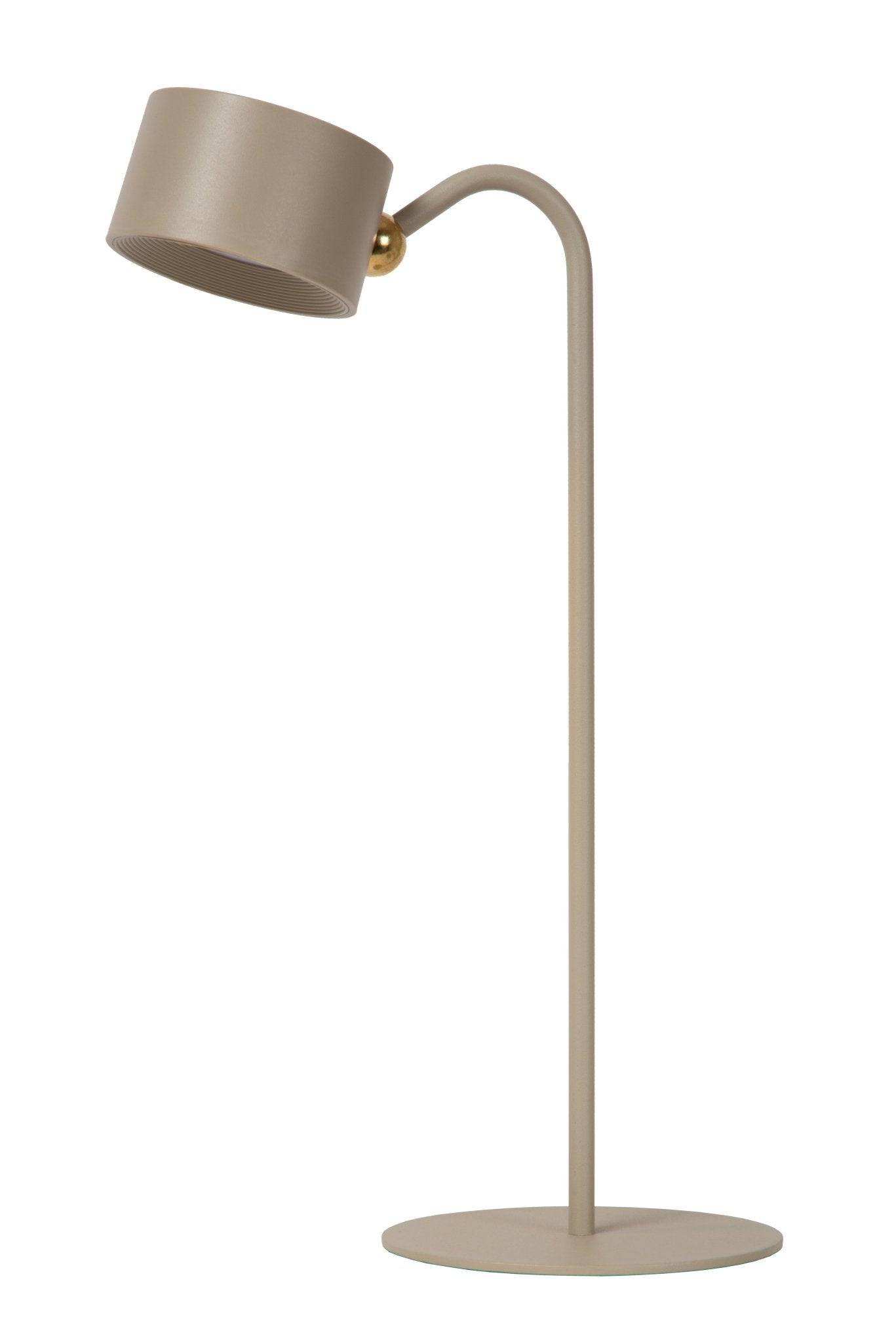 Jolan, skrivbordslampa, taupe - 12 cm - Bordslampor - Jolan, skrivbordslampa, taupe - 12 cm - 