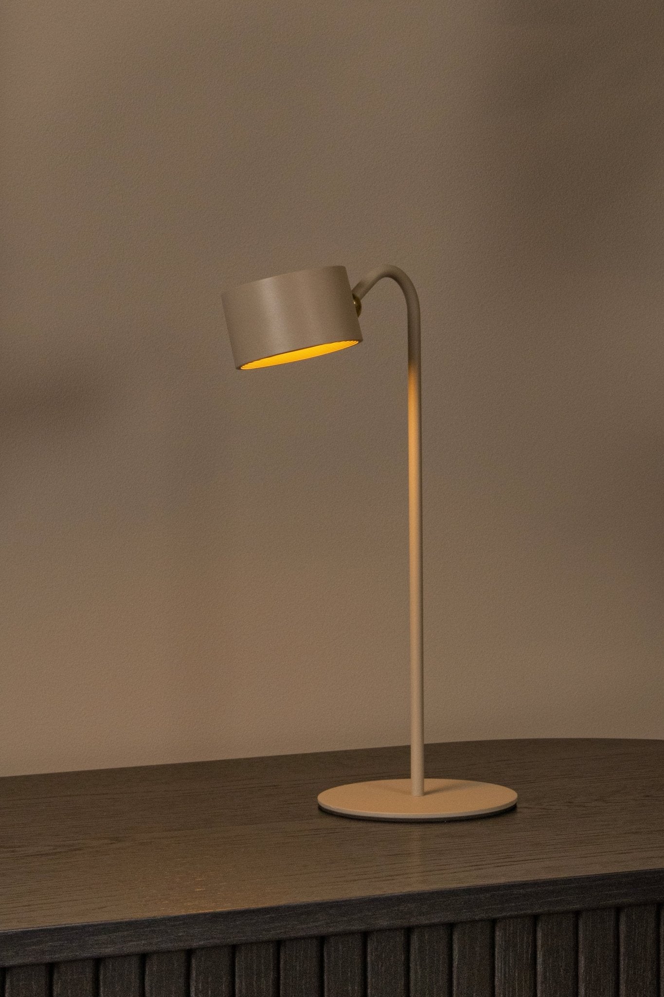Jolan, skrivbordslampa, taupe - 12 cm - Bordslampor - Jolan, skrivbordslampa, taupe - 12 cm - 